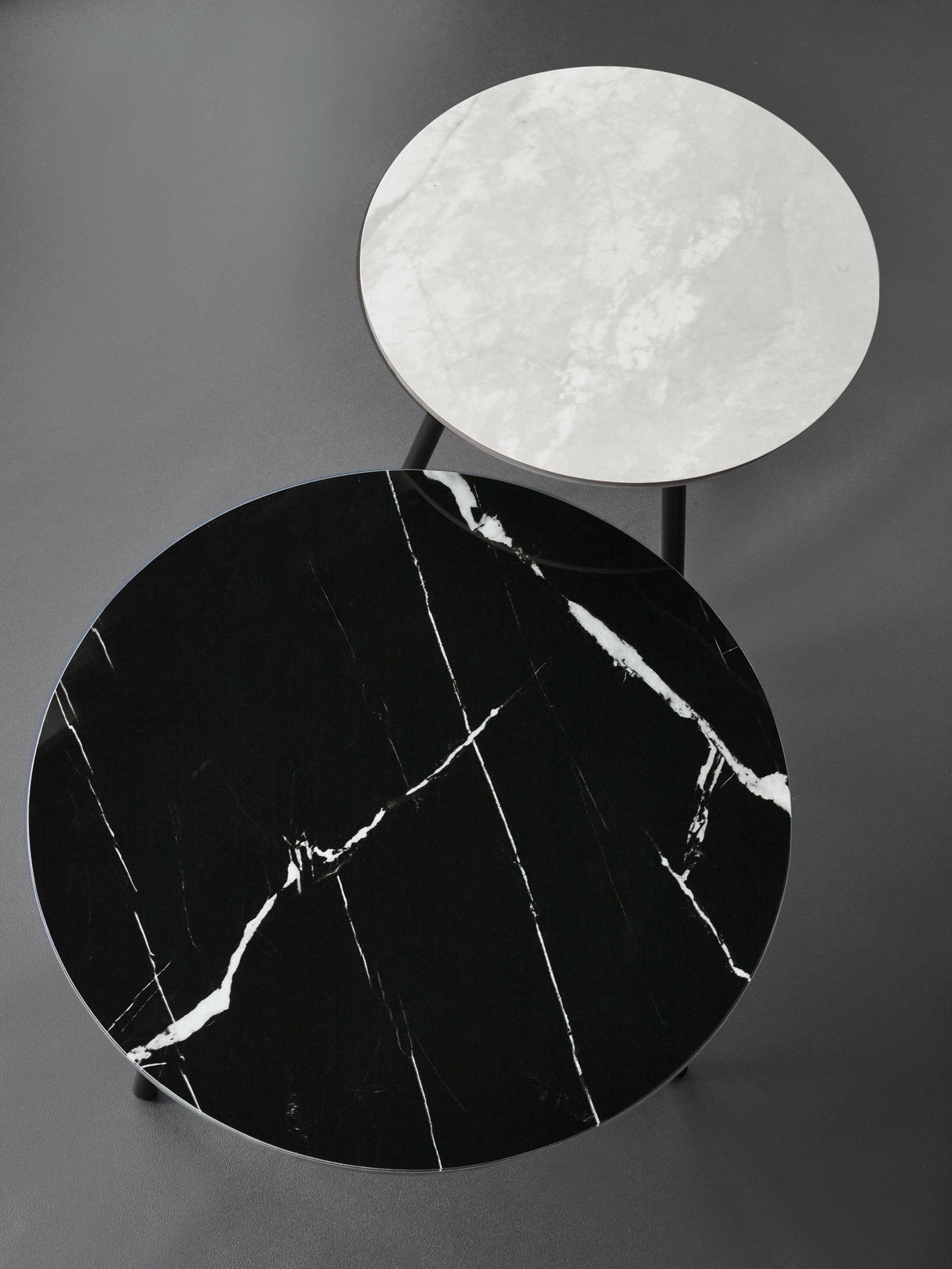 Casper Round Side Tables (Set of 2)
