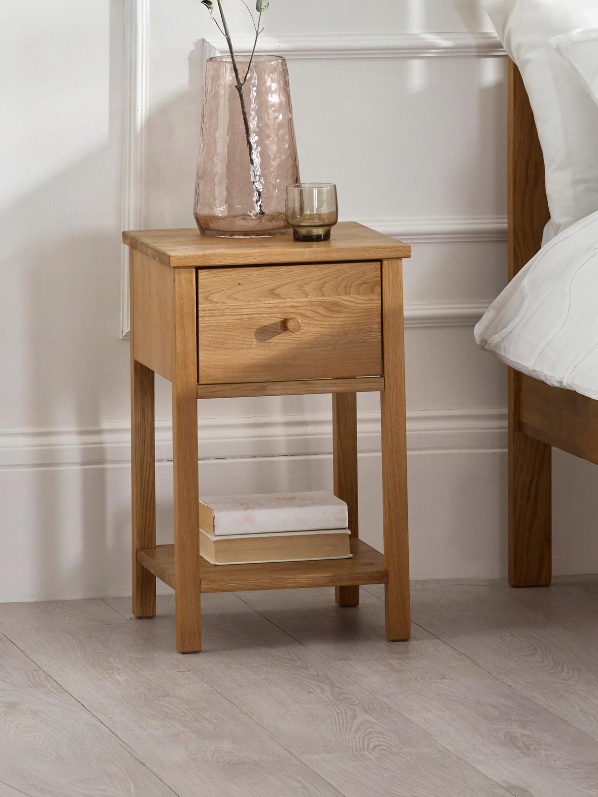 Coxmoor 1 Drawer Bedside Table