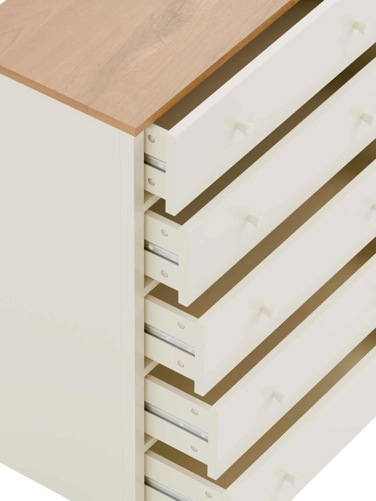Coxmoor 5 Drawer Wide Chest