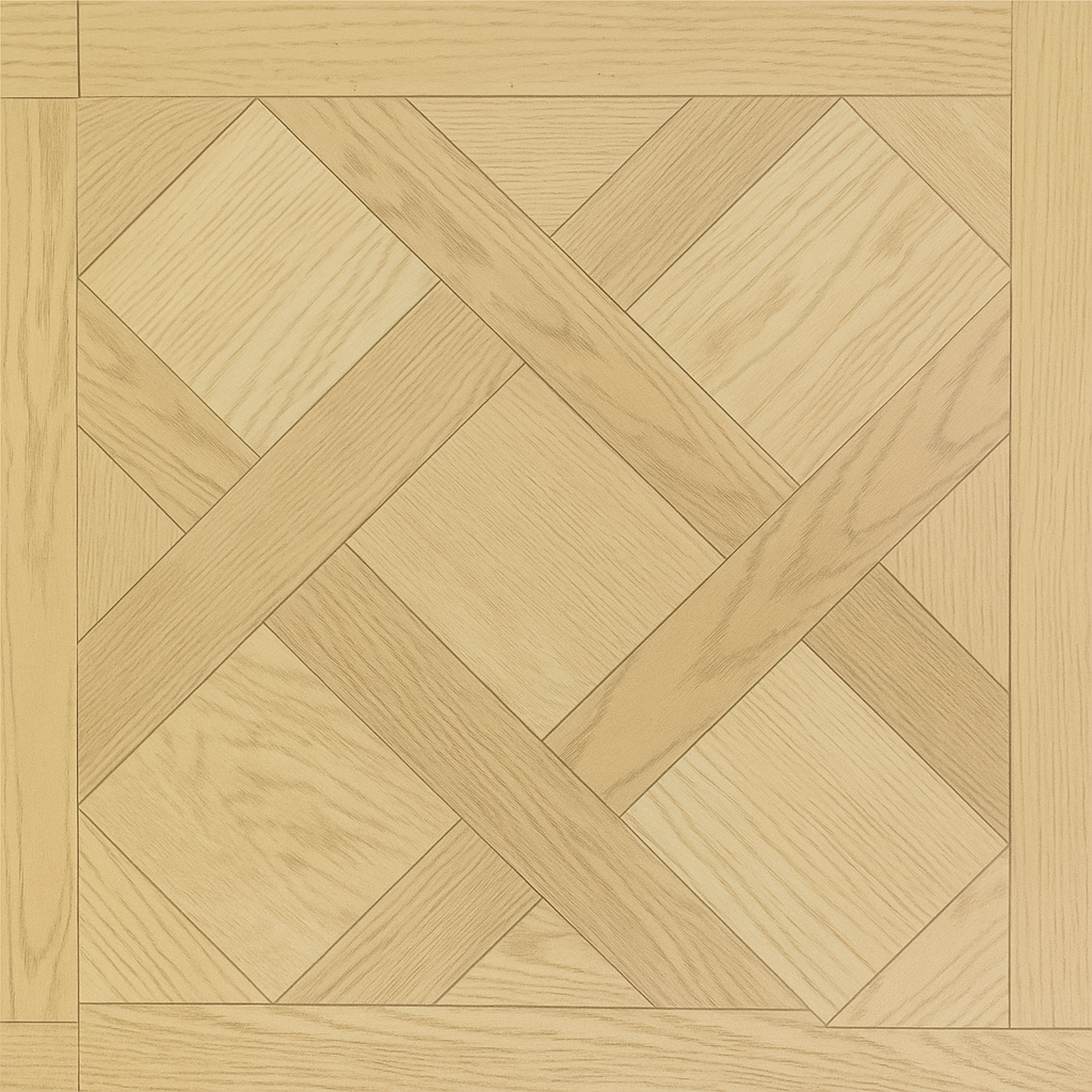 Dark Oak Parquet Design Laminate