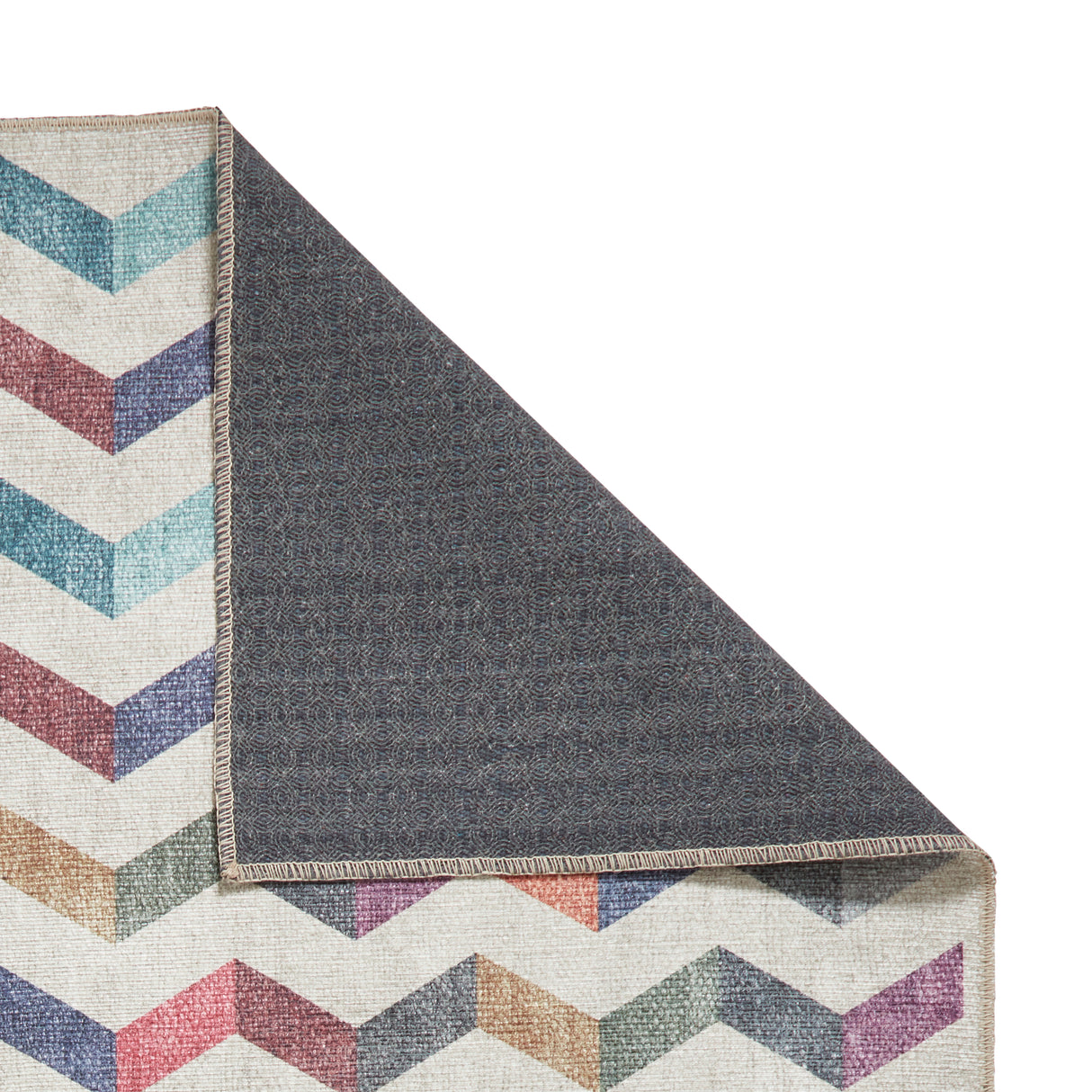 Coral H1059 Multi Modern Washable Rug