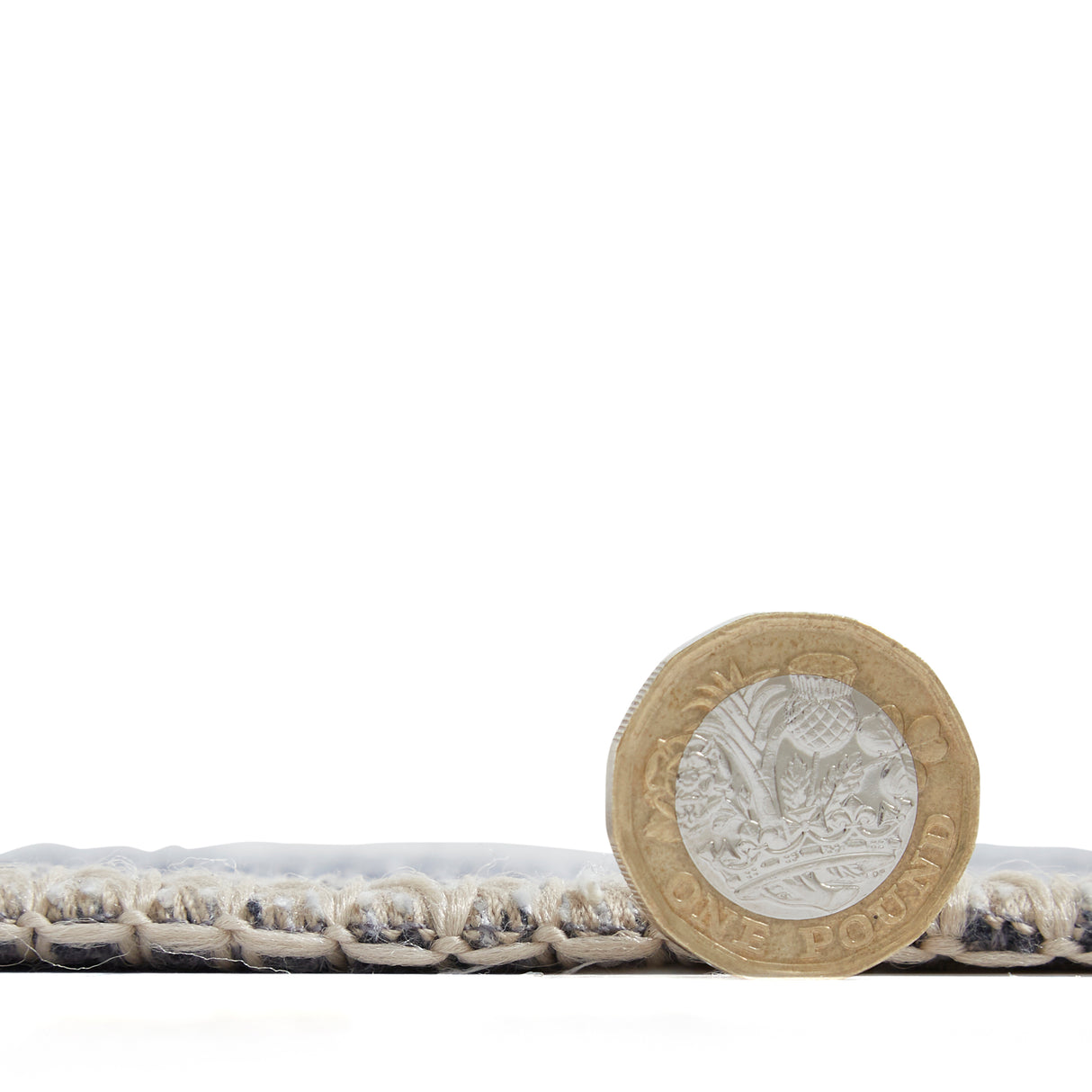 Coral H1063 Blue Modern Washable Rug