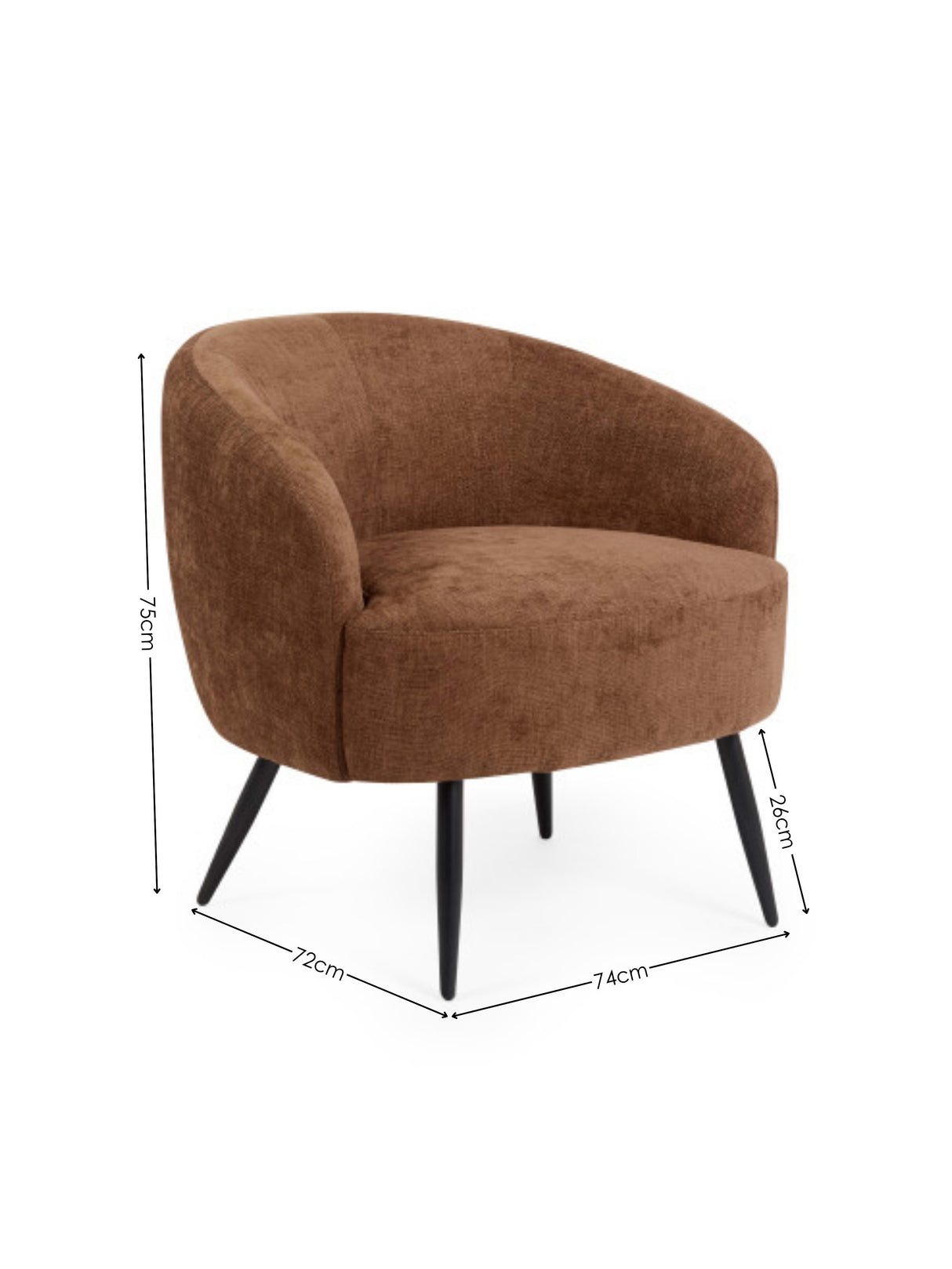 Dahlia Upholstered Accent Chair