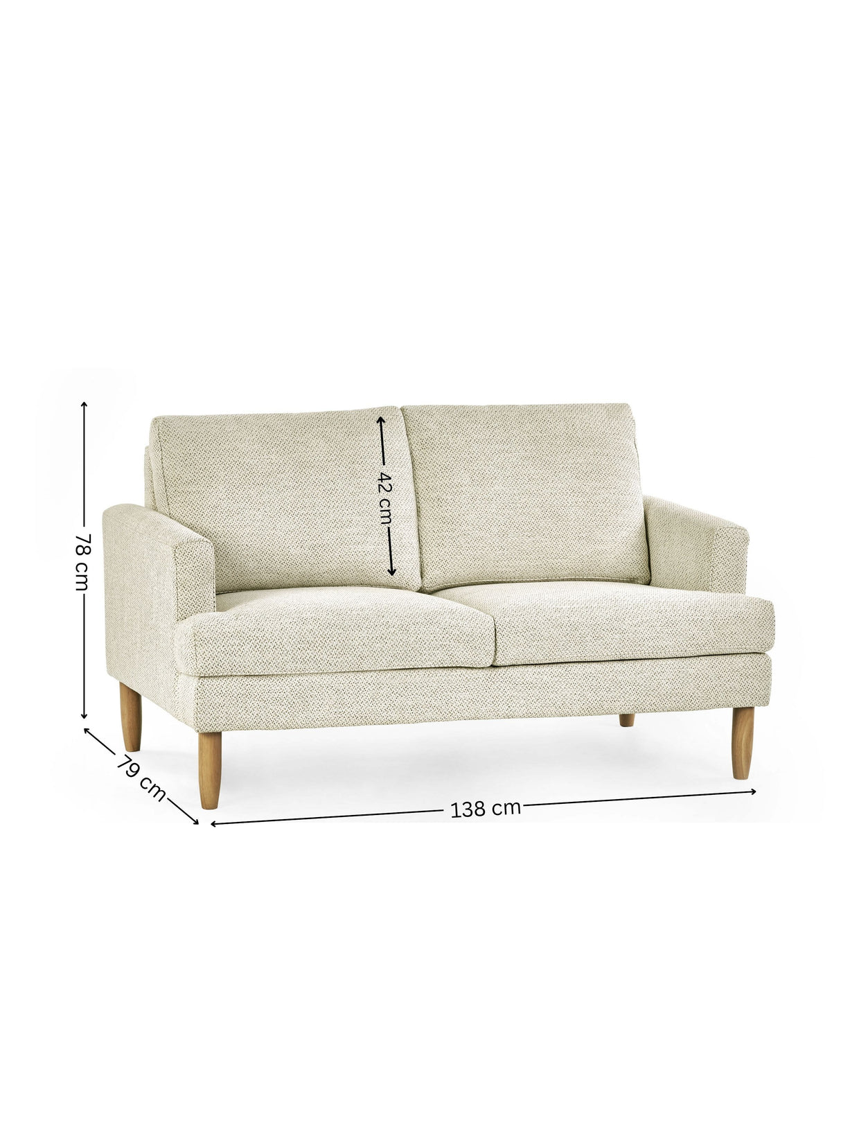 Daisy Compact 2 Seater Sofa