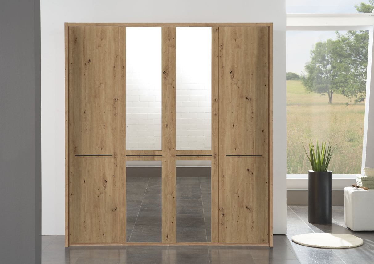 Wiemann - Dakar 2 Hinged Door Wardrobe - Wood