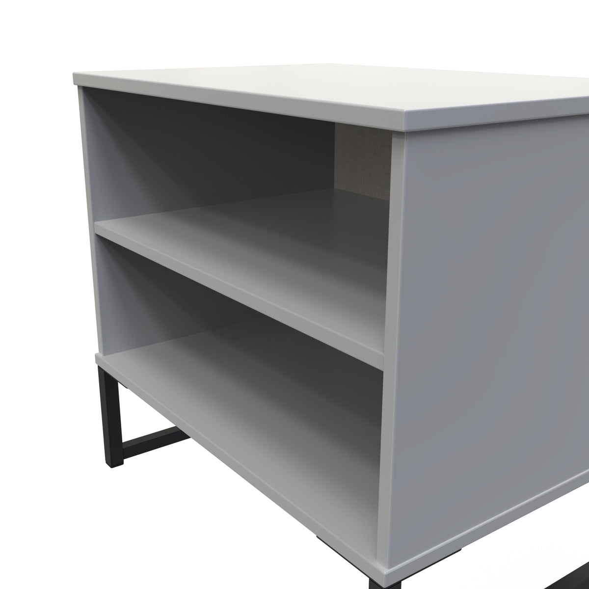 Diego Double Open Bedside Cabinet