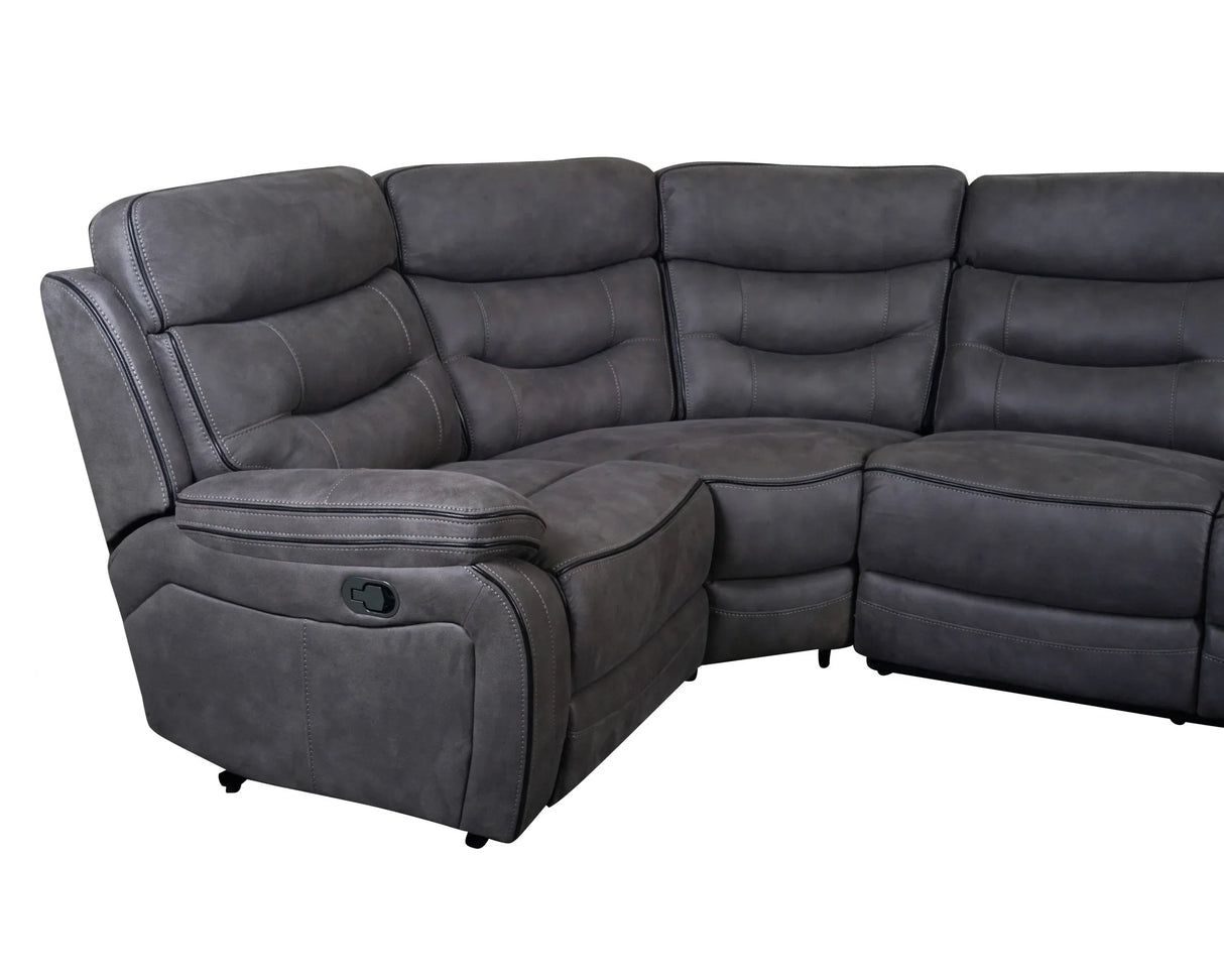 Mckinlay Grey Corner Sofa