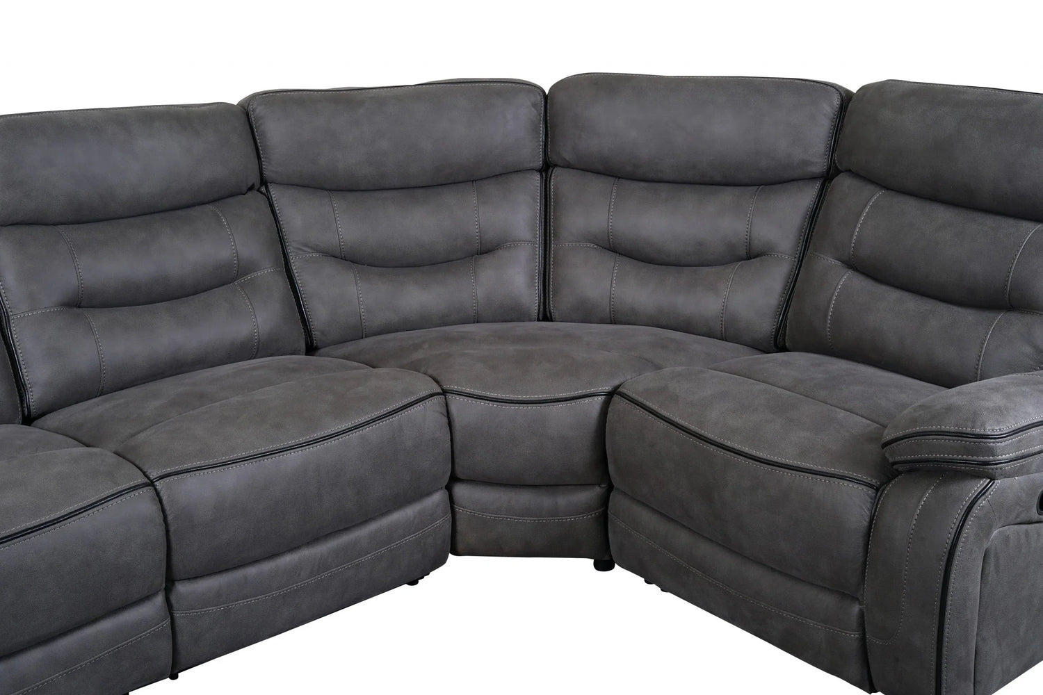 Mckinlay Grey Corner Sofa