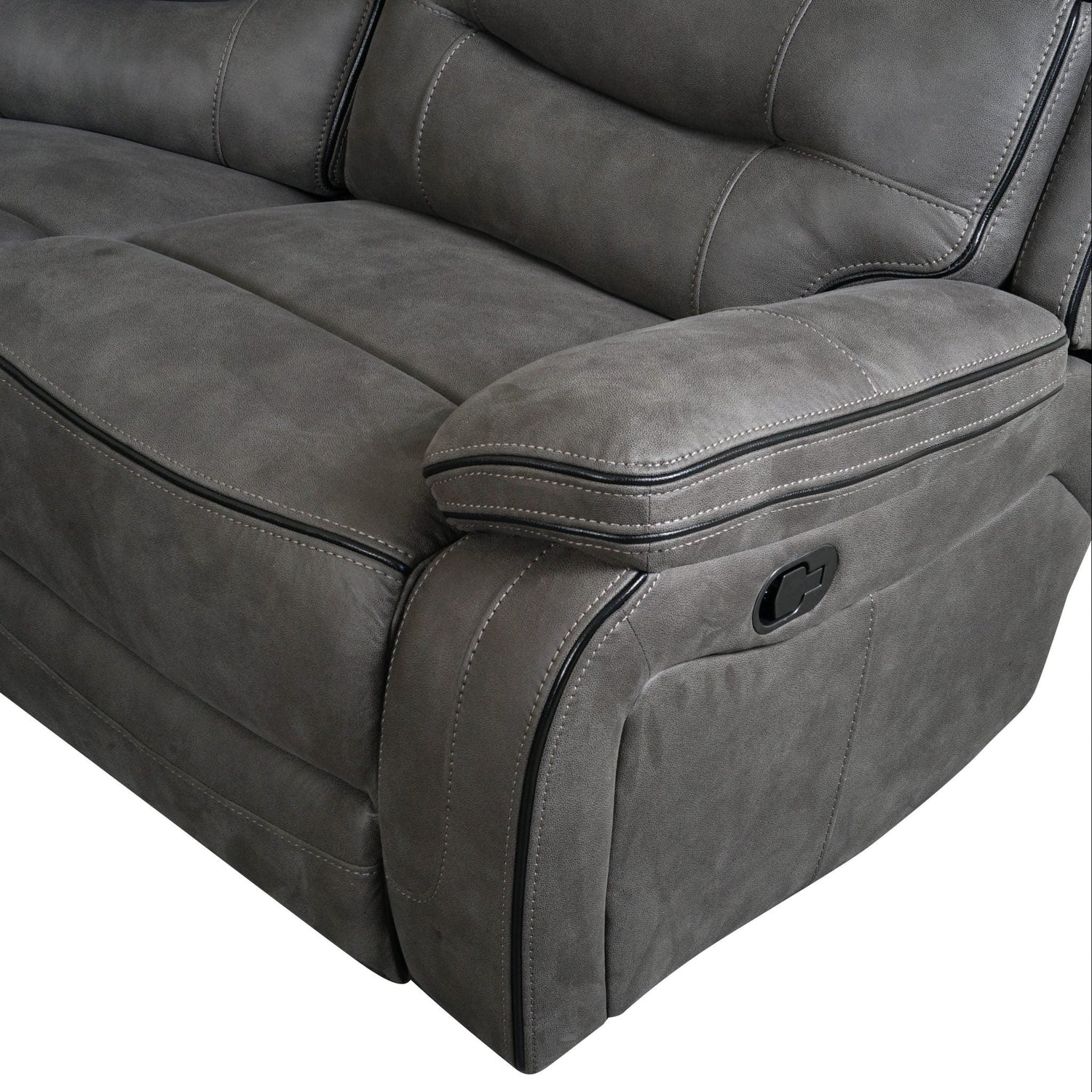 Mckinlay Grey Corner Sofa