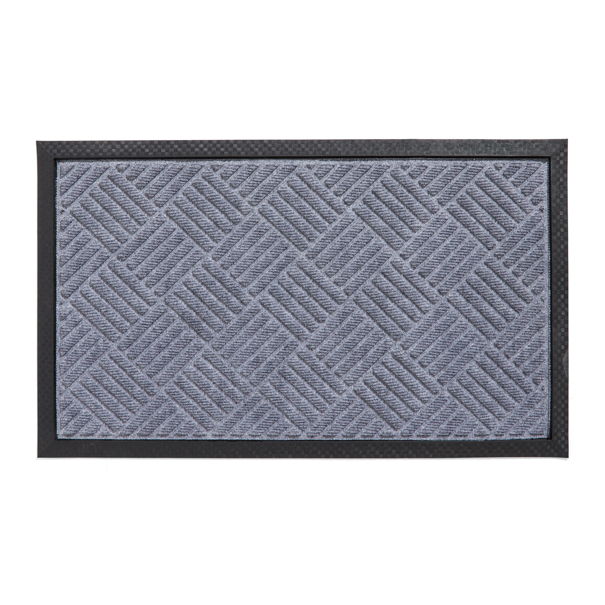 Doormat Silver Utility Rug