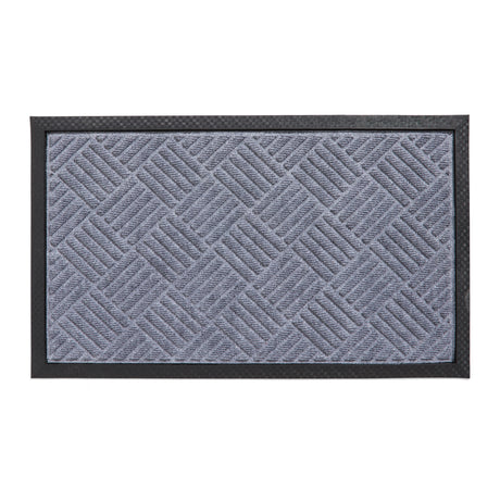 Doormat Silver Utility Rug
