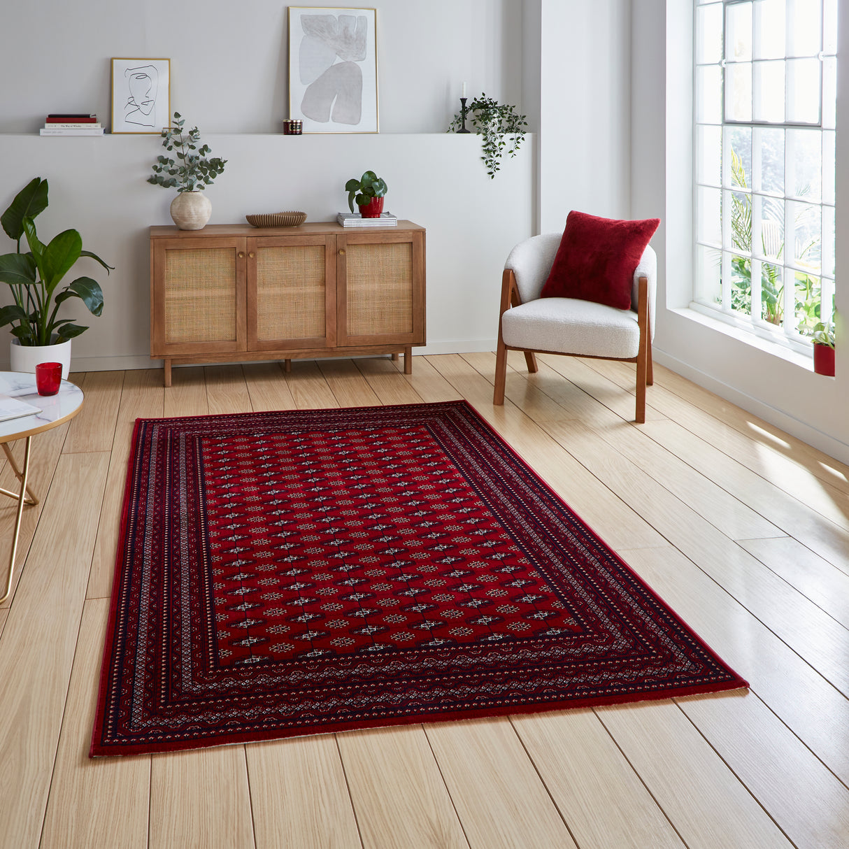 The Dubai Rug - Red