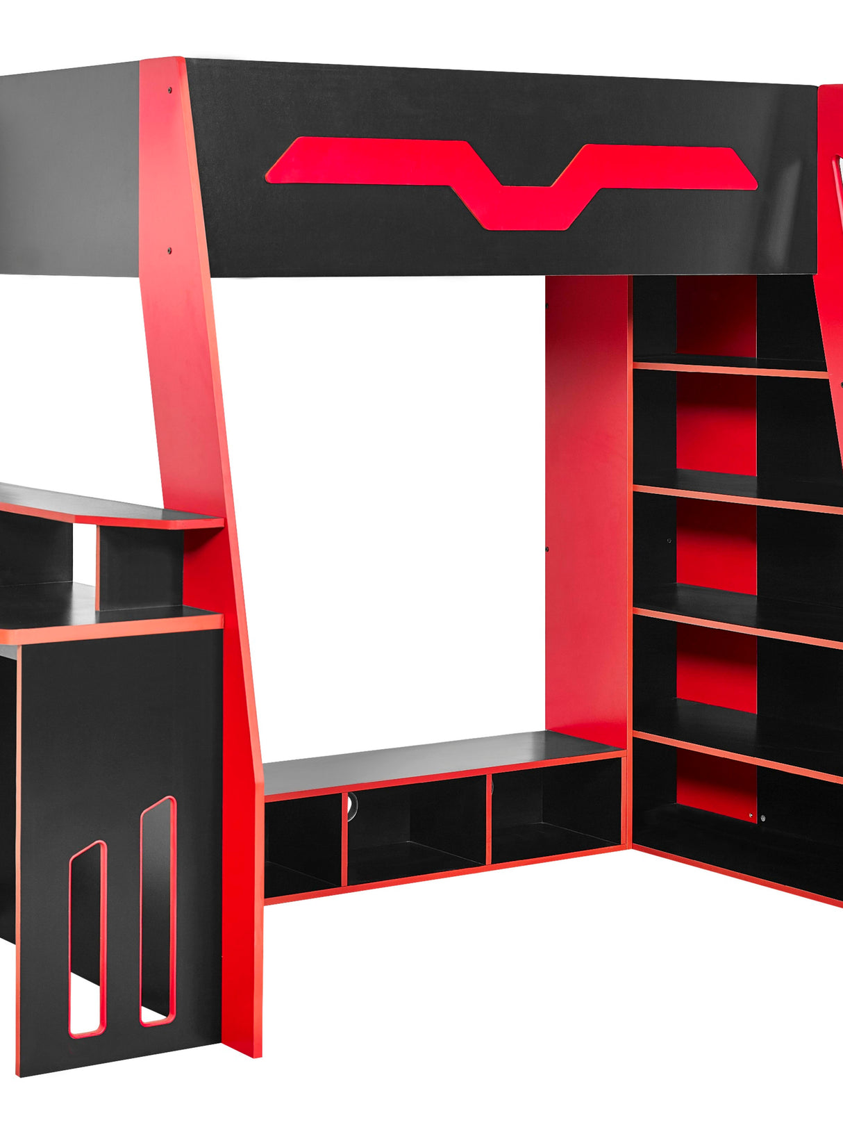 Eagle Gaming High Sleeper Bed with Desk
