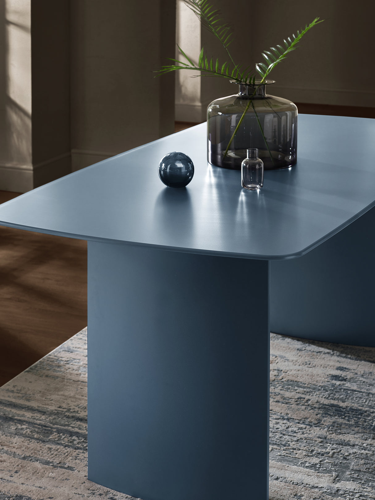 Element Rectangular Glass Table