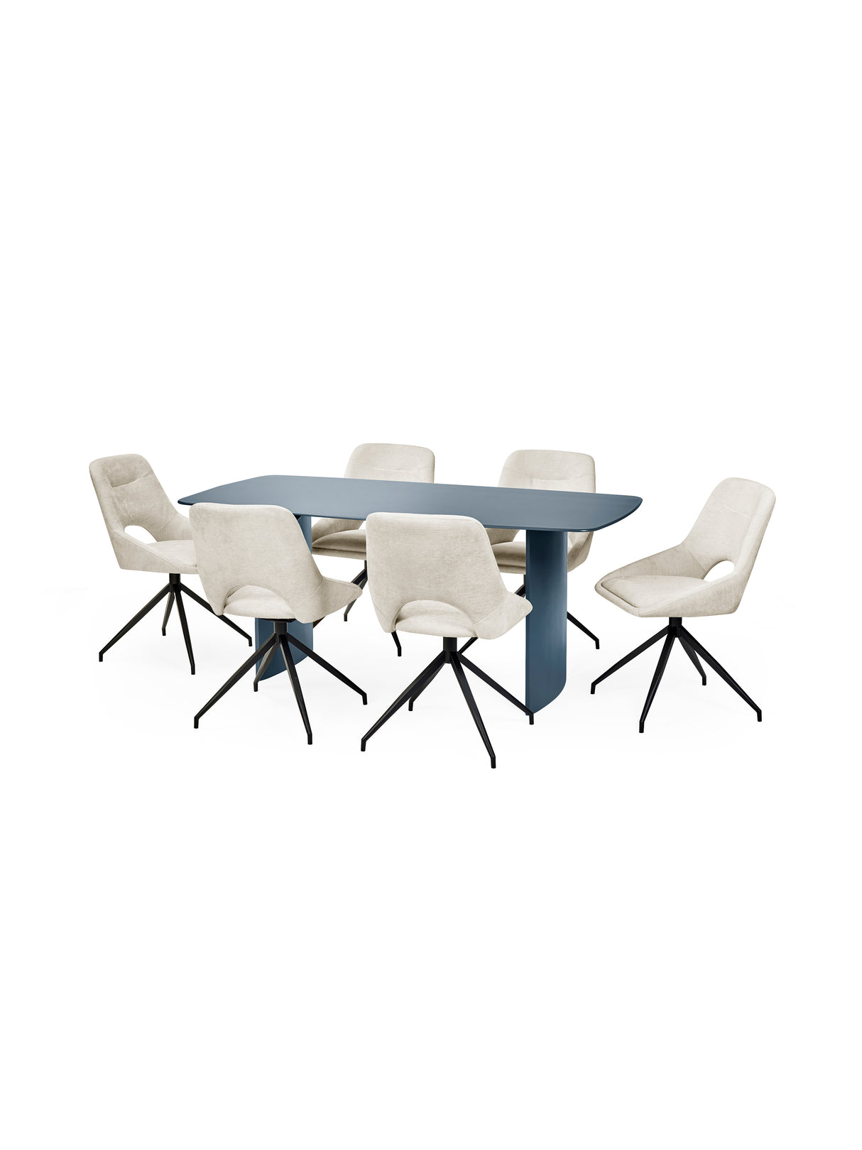 Element Rectangular Glass Table