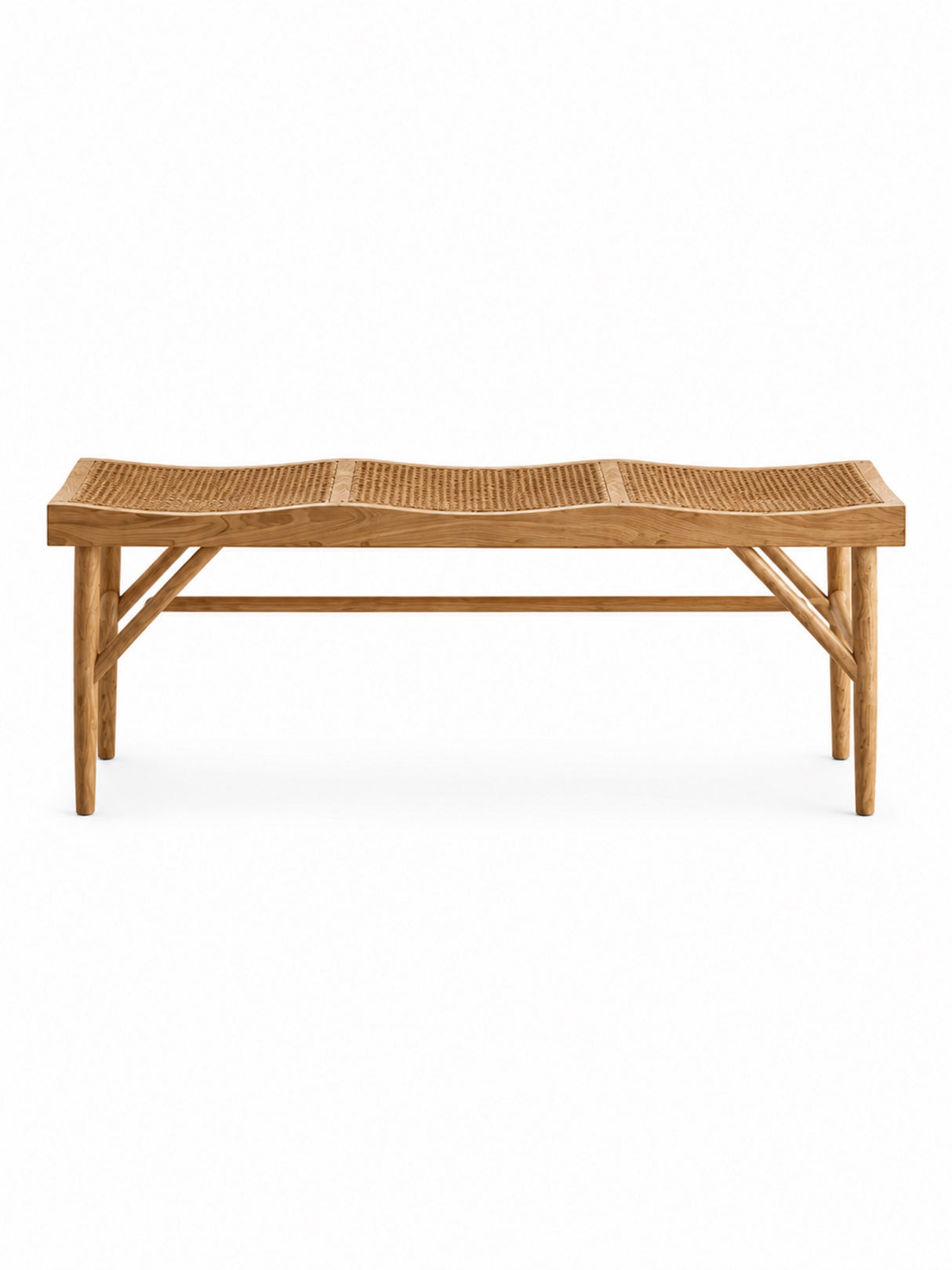Elodie Rattan Bench