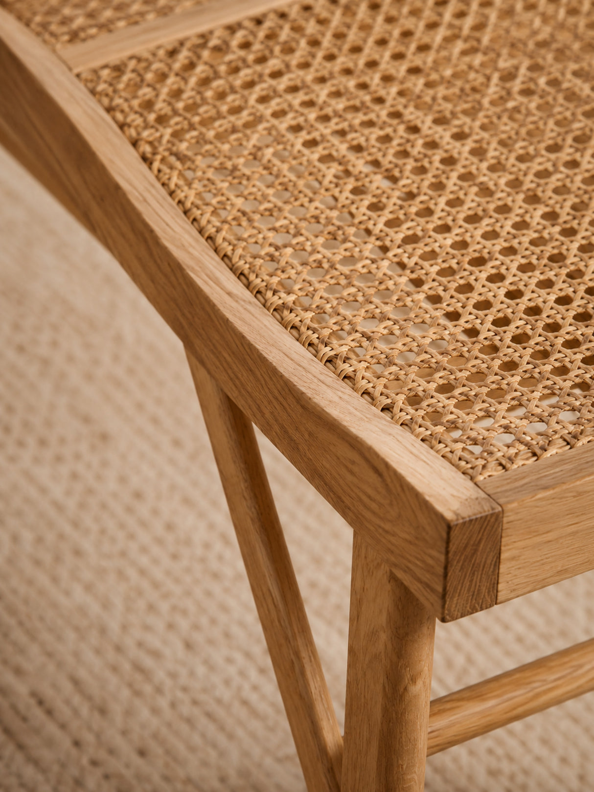 Elodie Rattan Bench