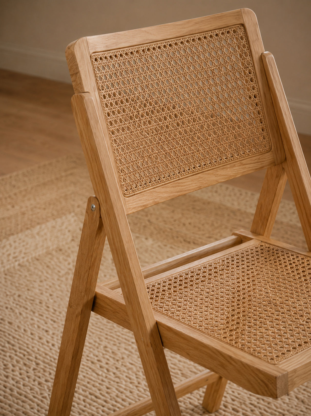 Elodie Folding Rattan Chair (Set of 2)