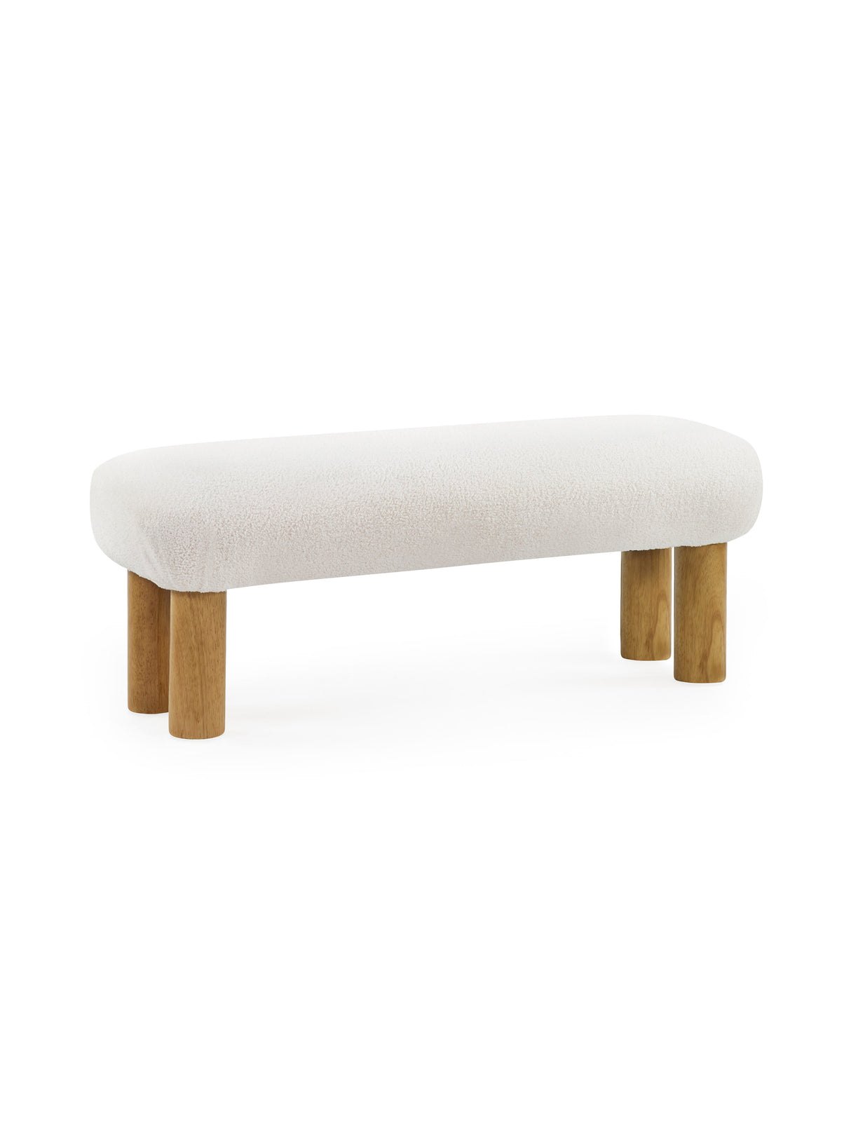 Freya Low Upholstered 2 Seater Bench