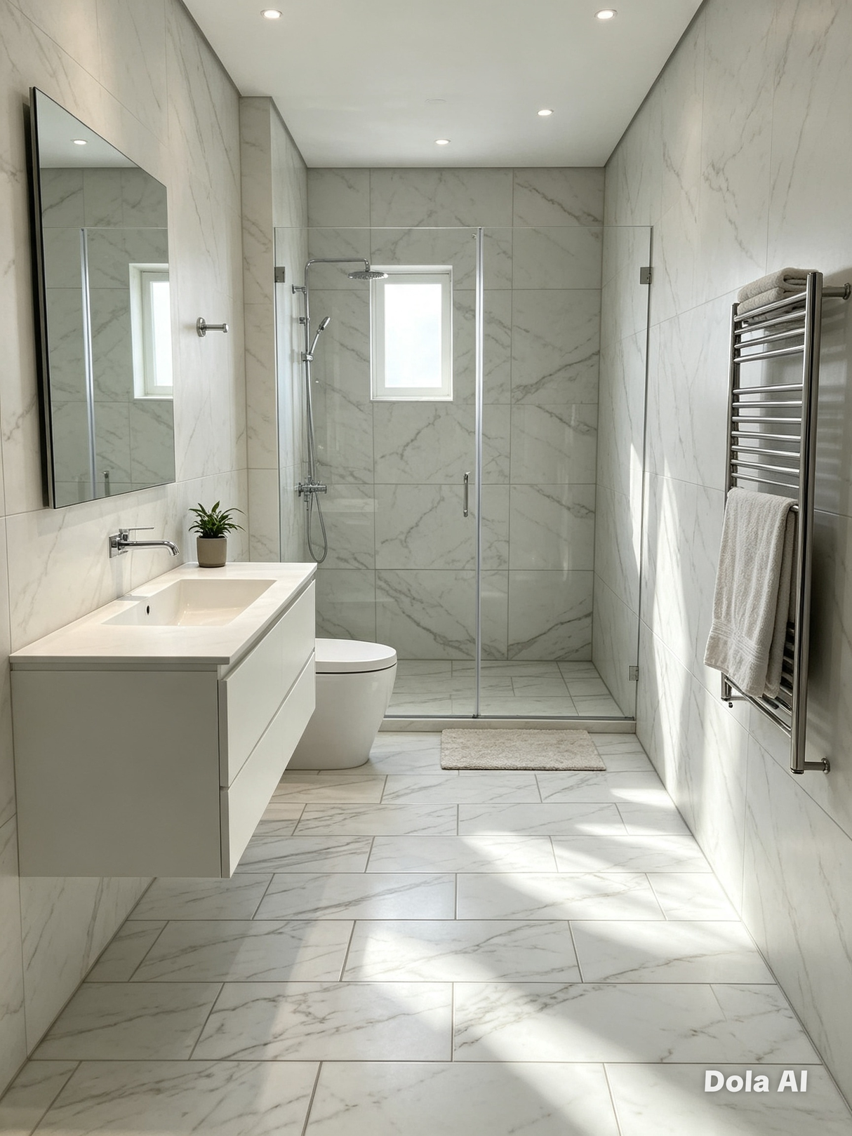 Marble Effect Waterproof ClickLock Flooring