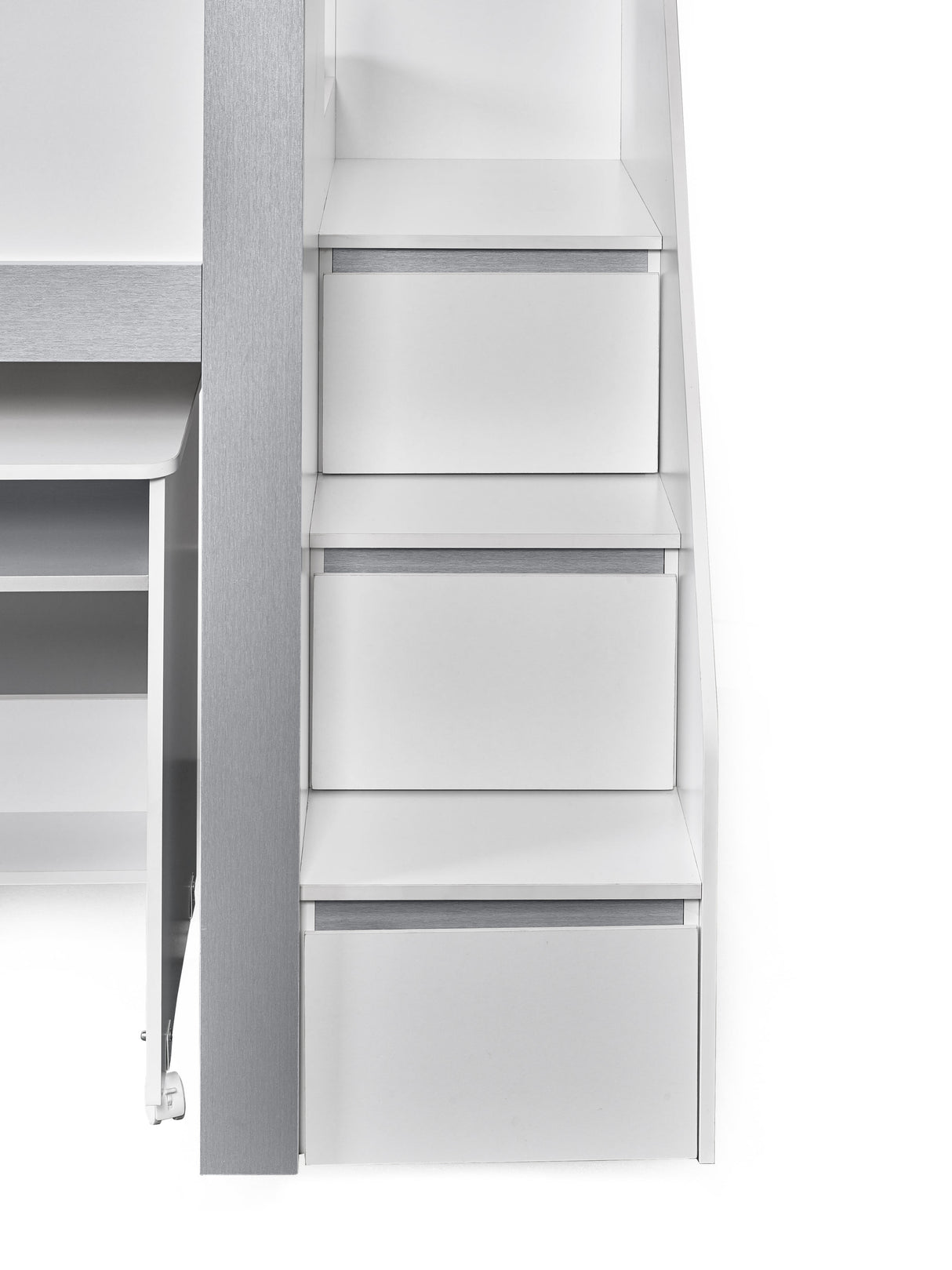 Gaia Mid Sleeper Bed with Stairs
