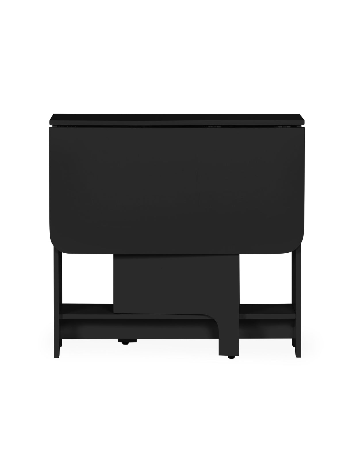 Gatan 2 Seater Compact Drop Leaf Dining Set with Folding Chairs