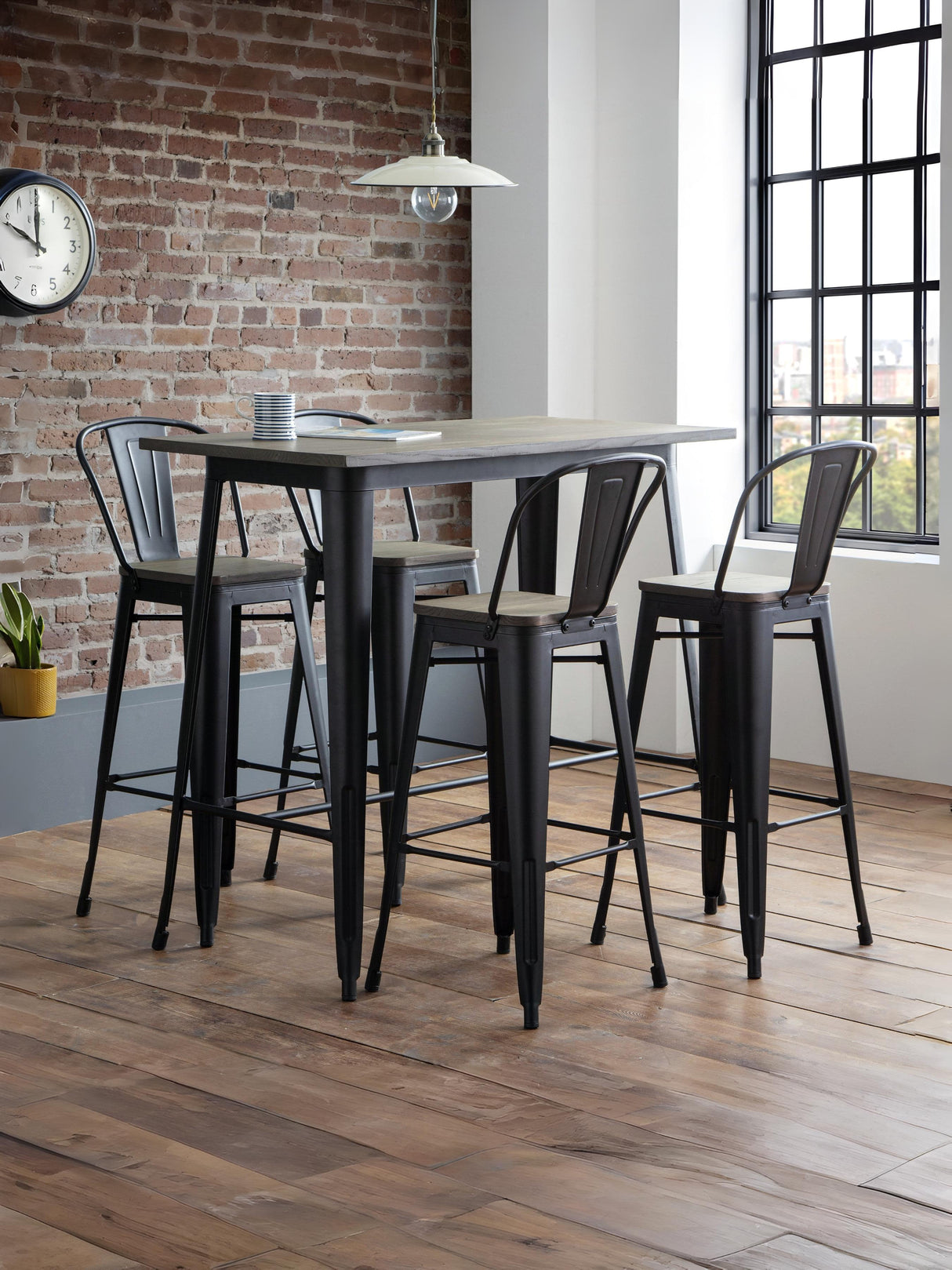 Grafton Metal Bar Stool (Set of 2)
