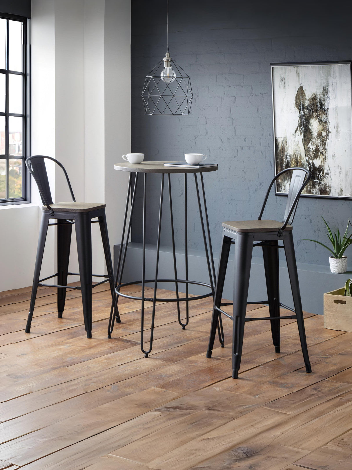 Grafton Metal Bar Stool (Set of 2)