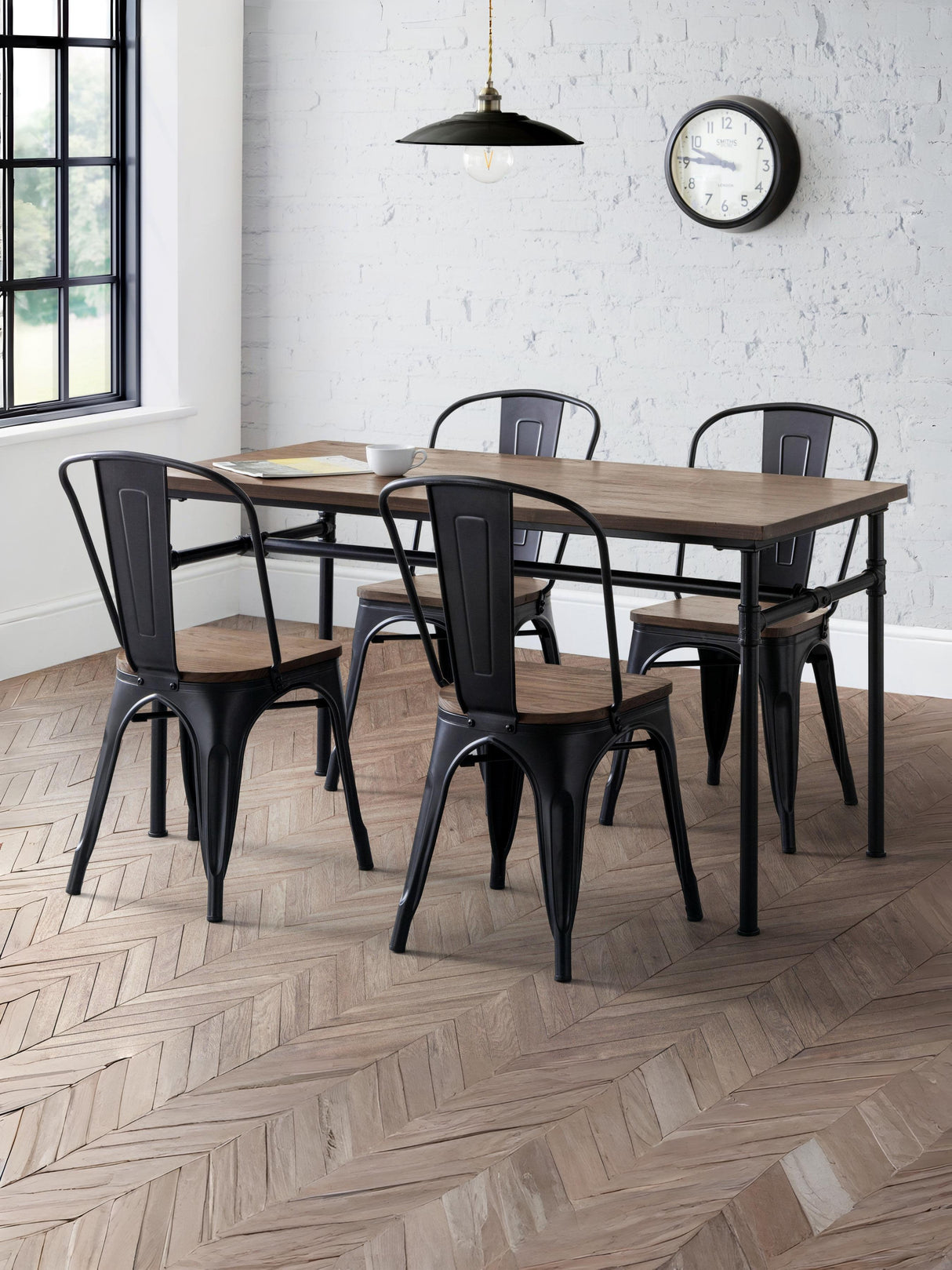 Grafton Metal Dining Chair (Set of 4)