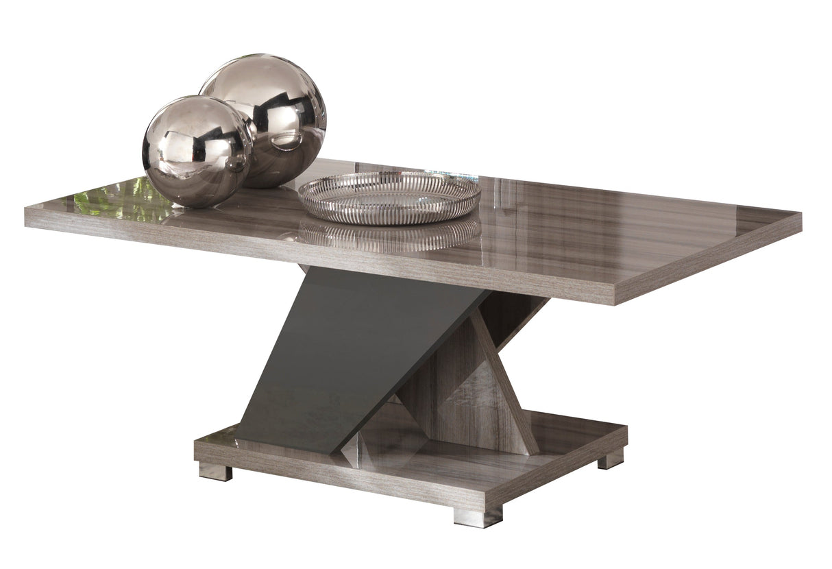 San Martino Glamour Grey Walnut Coffee Table