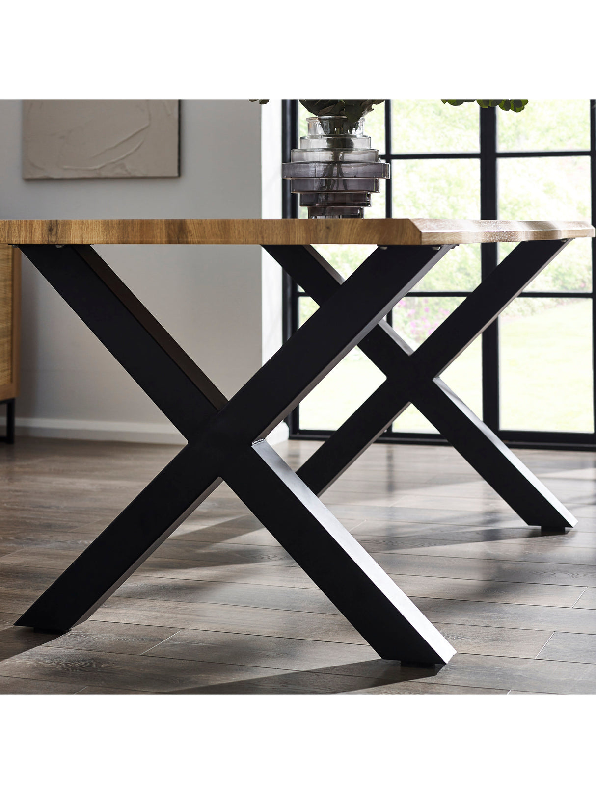 Harvey Live Edge Rectangular 4-6 Seater Dining Table