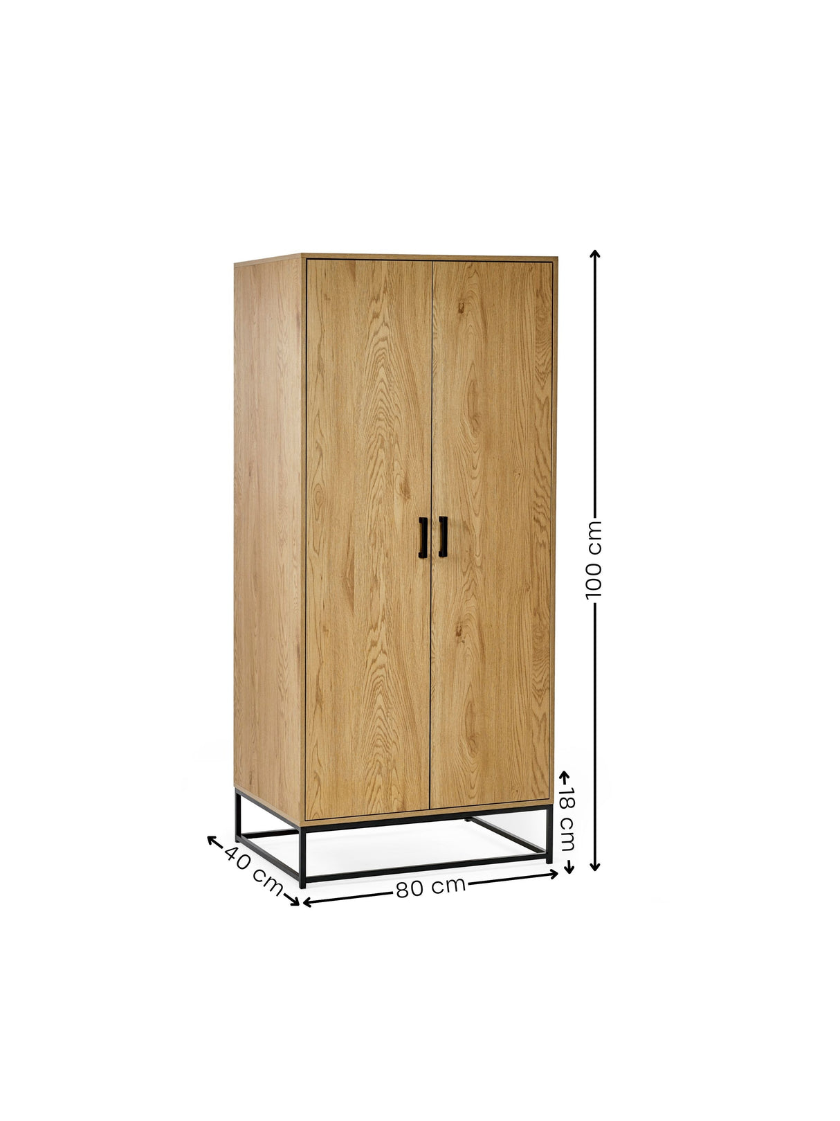 Harlow 2 Door Wardrobe