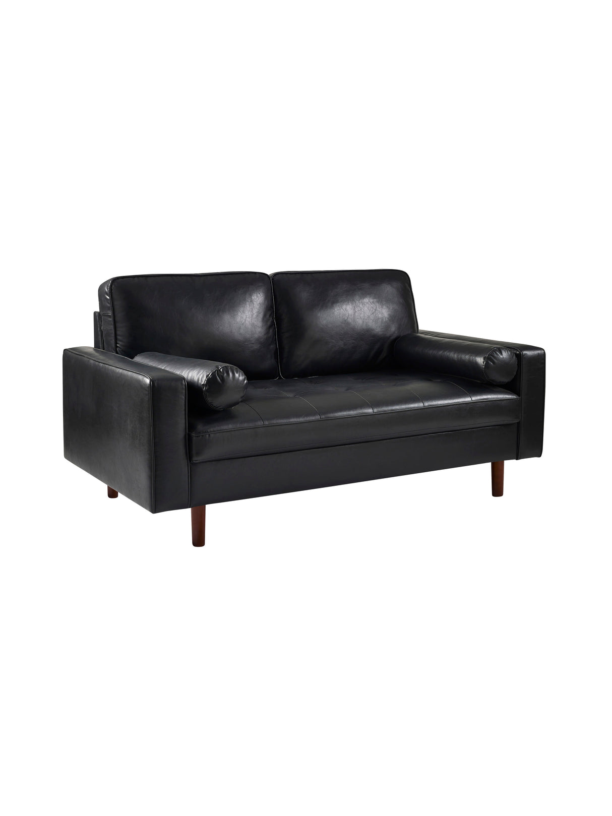 Henley Upholstered 3 Seater Sofa with Bolster Cushions