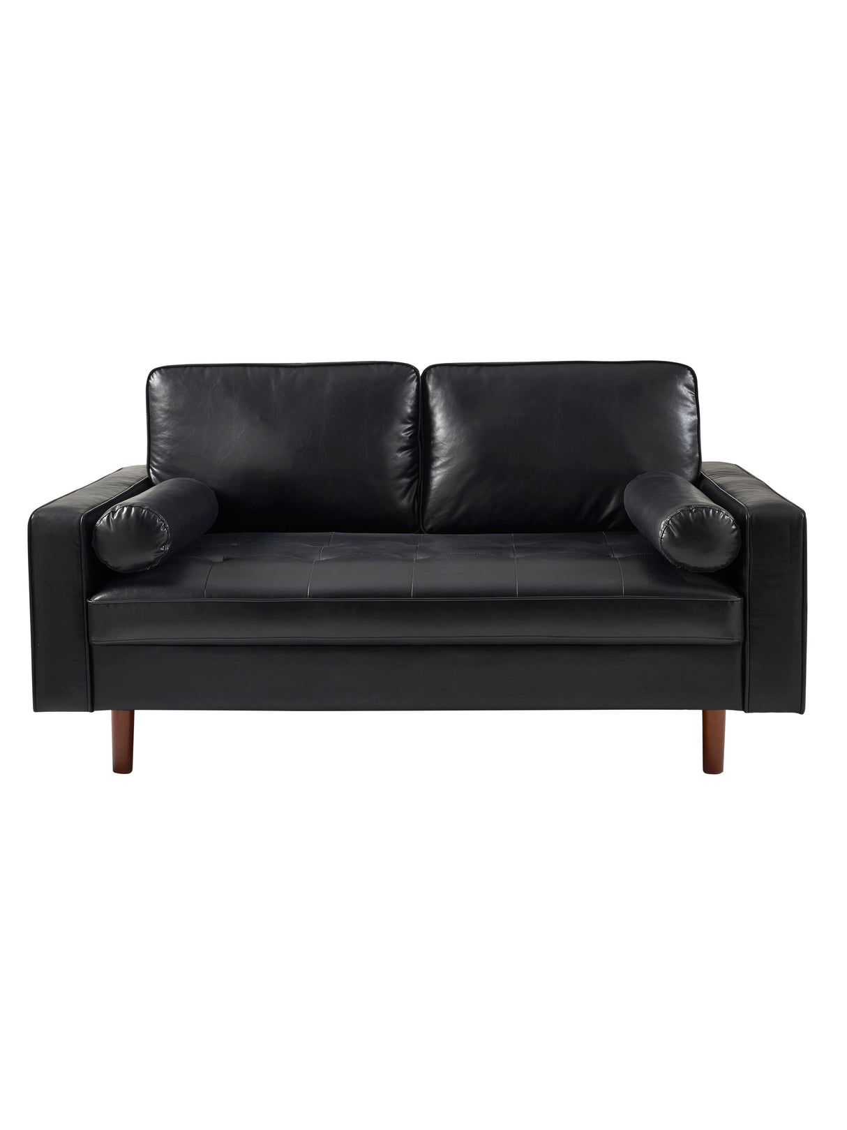 Henley Upholstered 3 Seater Sofa with Bolster Cushions