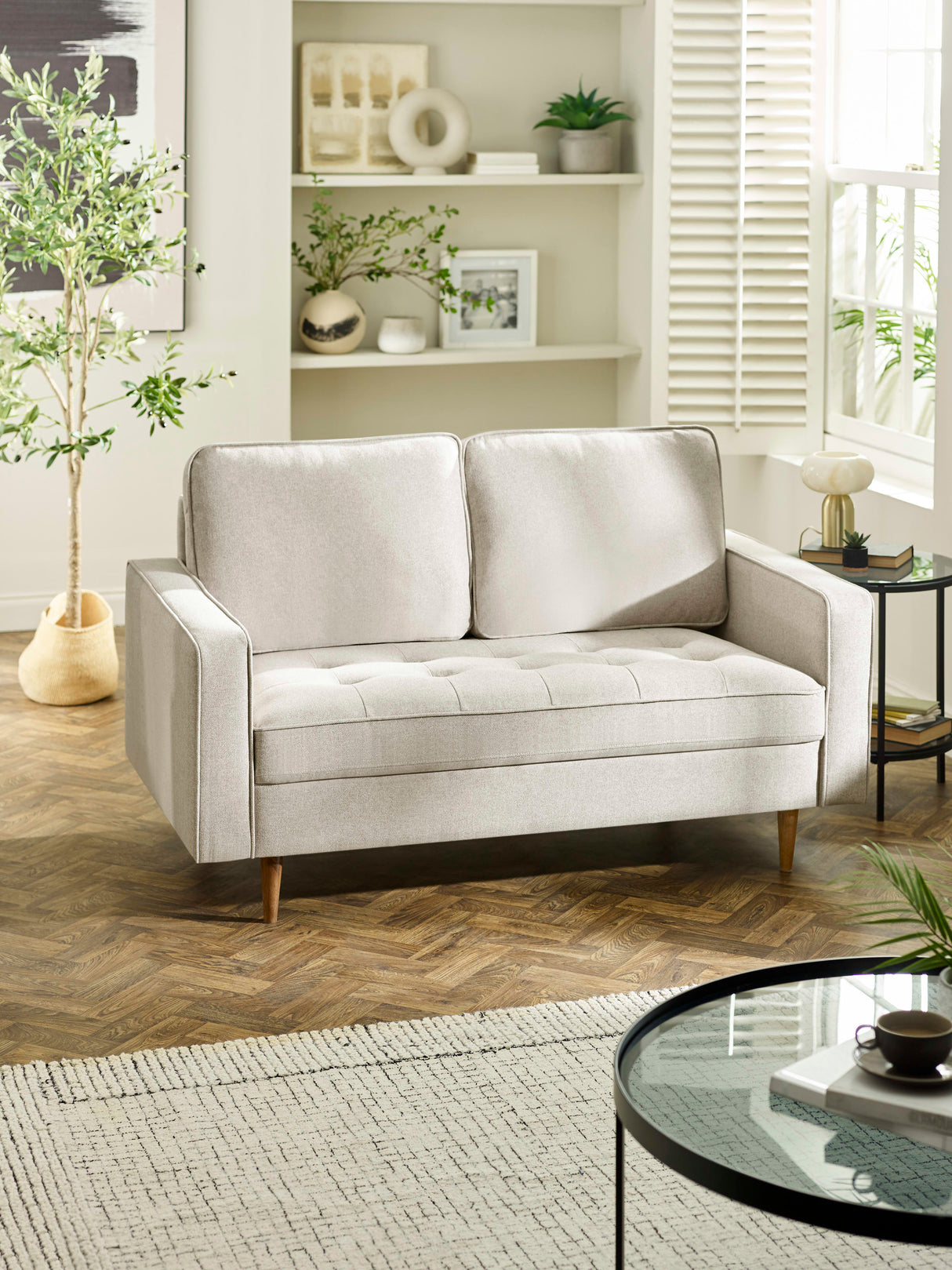 Henrietta Upholstered 2 Seater Sofa