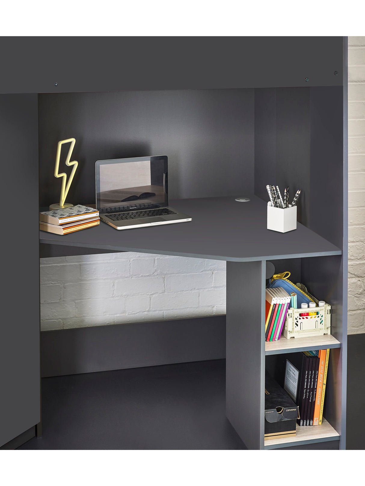 Hercules High Sleeper Bed with Desk