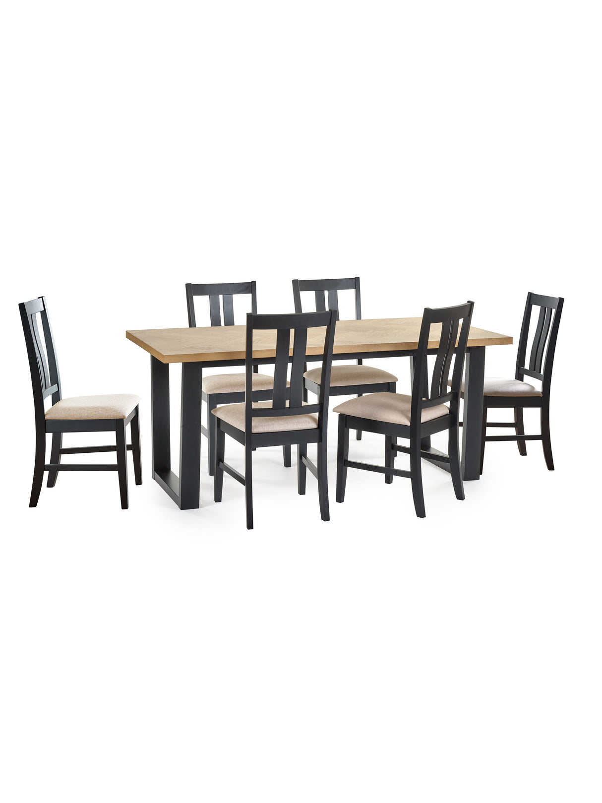 Hilton Rectangular 4-6 Seater Dining Table