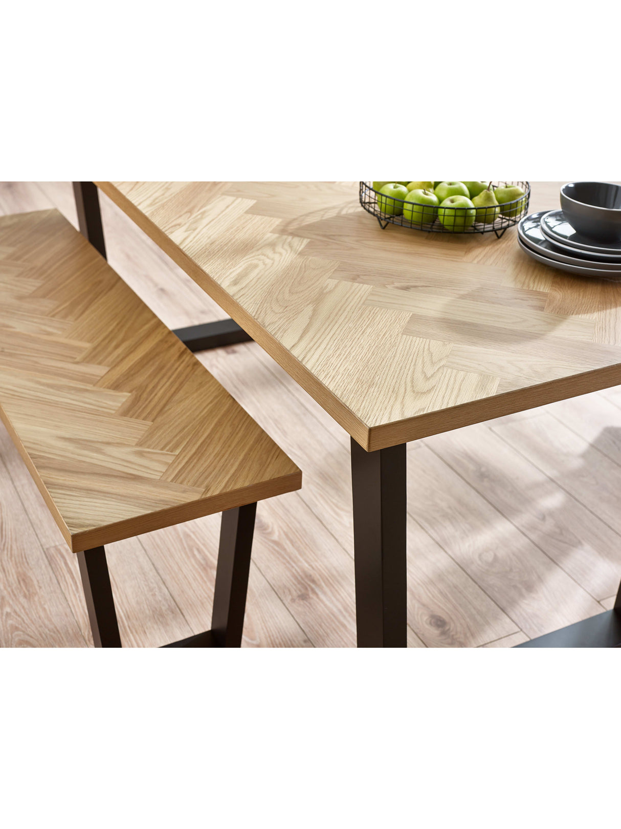 Hilton 2 Seater Dining Bench