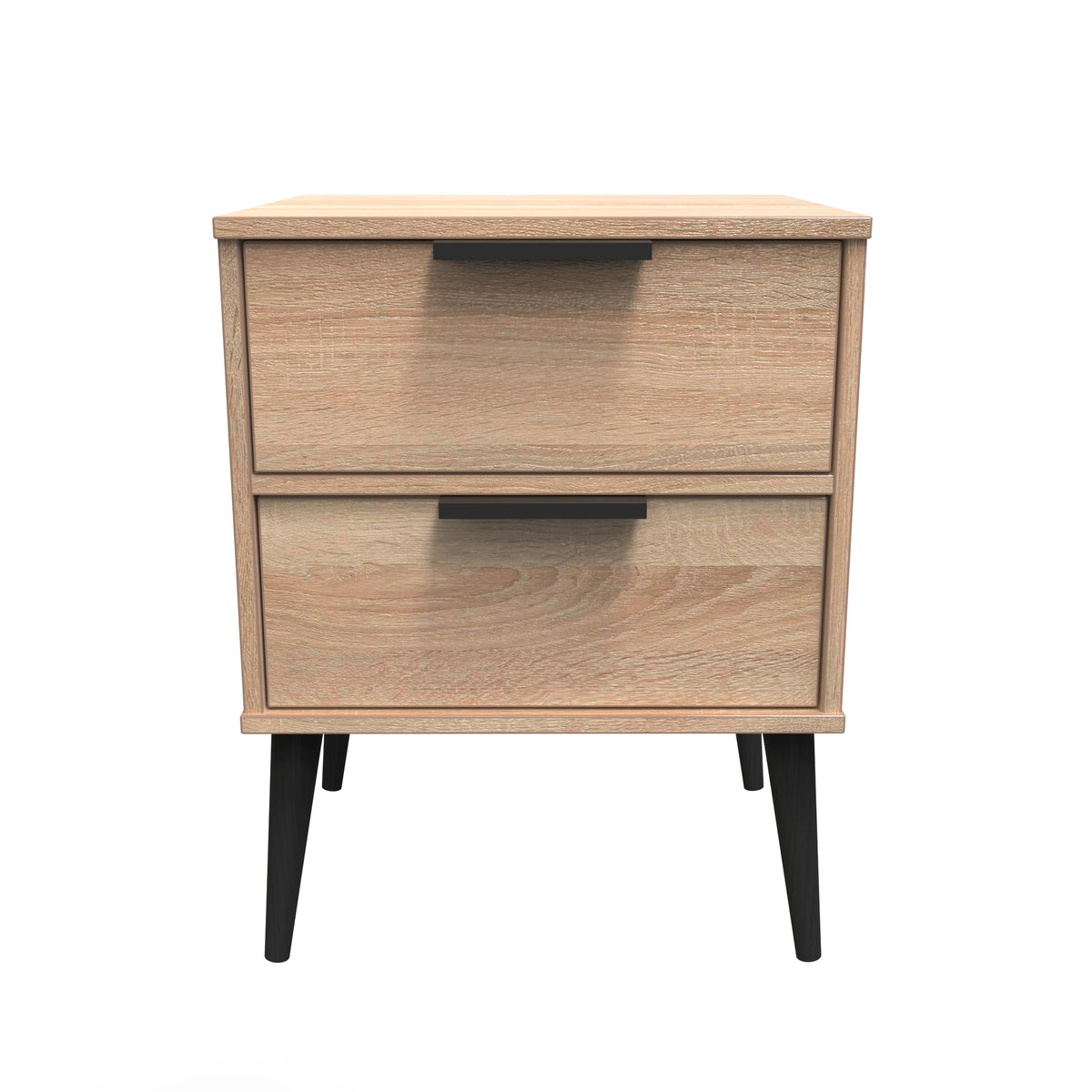 Hong Kong 2 Drawer Bedside Cabinet