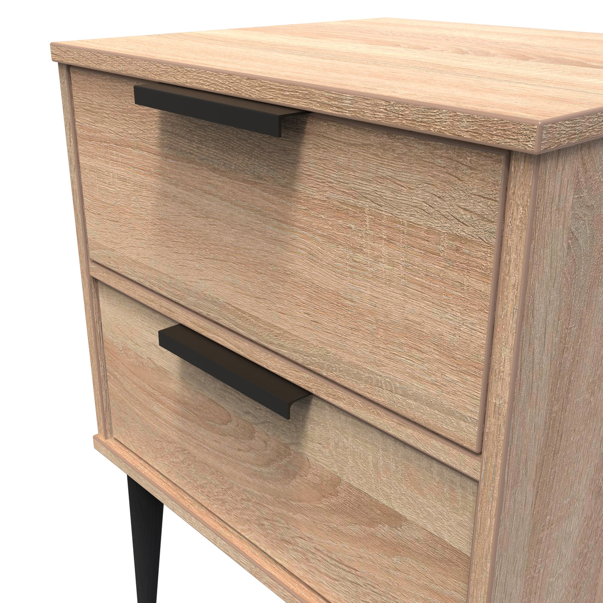 Hong Kong 2 Drawer Bedside Cabinet