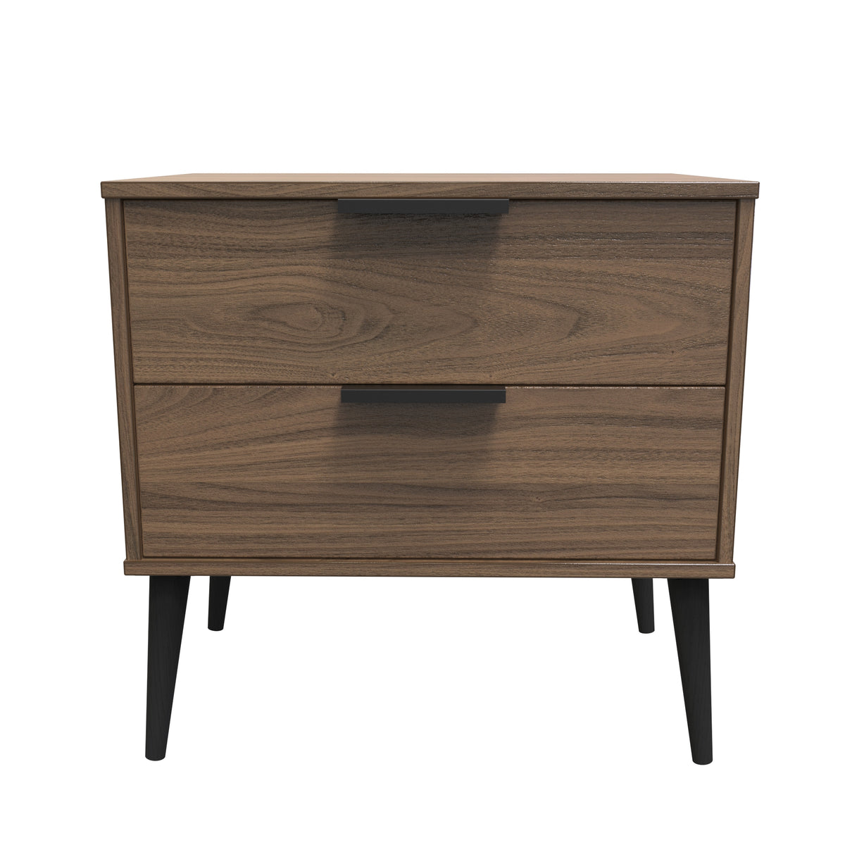 Hong Kong (Black Legs) 2 Drawer Midi Chest