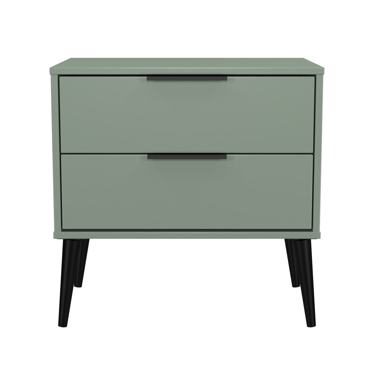 Hong Kong (Black Legs) 2 Drawer Midi Chest