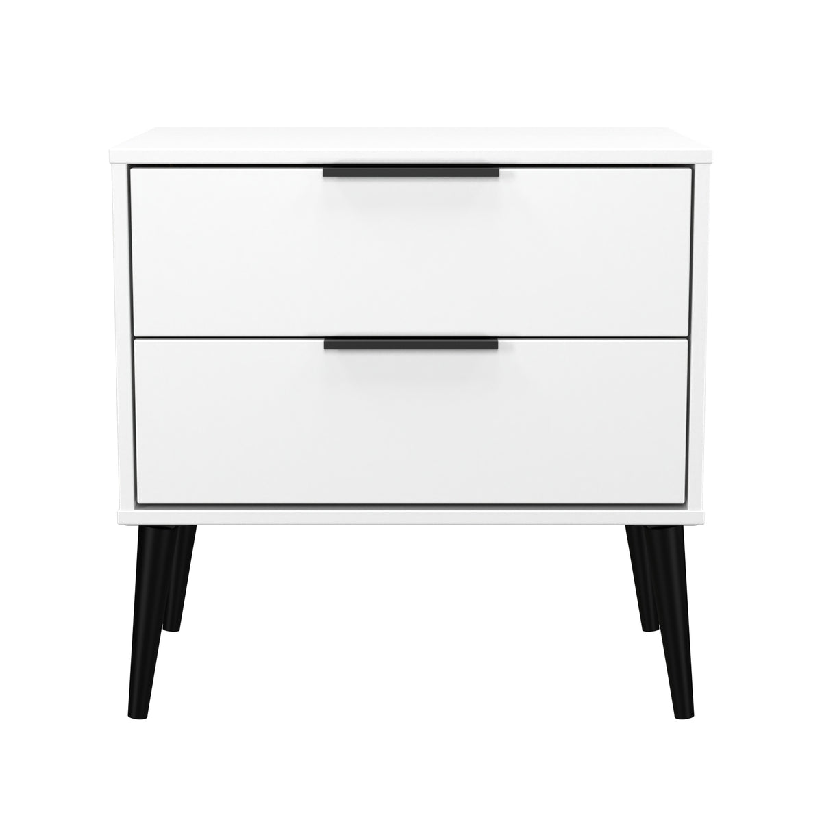 Hong Kong (Black Legs) 2 Drawer Midi Chest