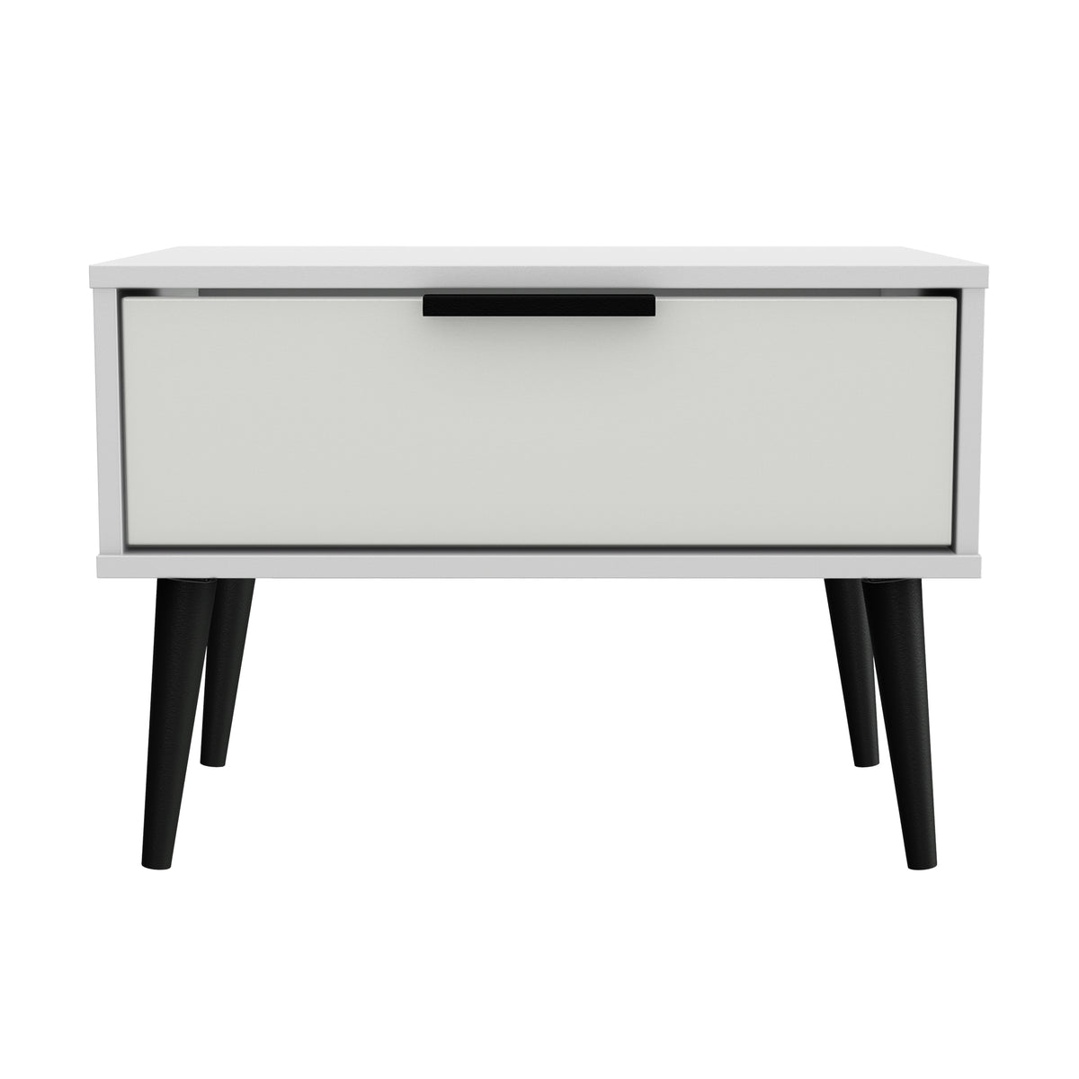 Hong Kong (Black Legs) 1 Drawer Midi Chest with Legs
