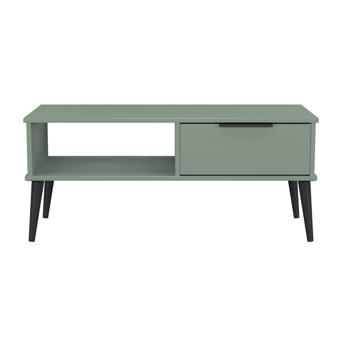 Hong Kong (Black Legs) 1 Drawer Coffee Table