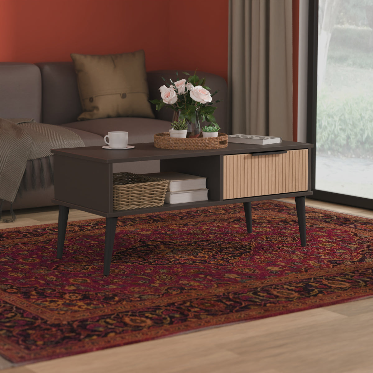 Hong Kong 1 Drawer Coffee Table