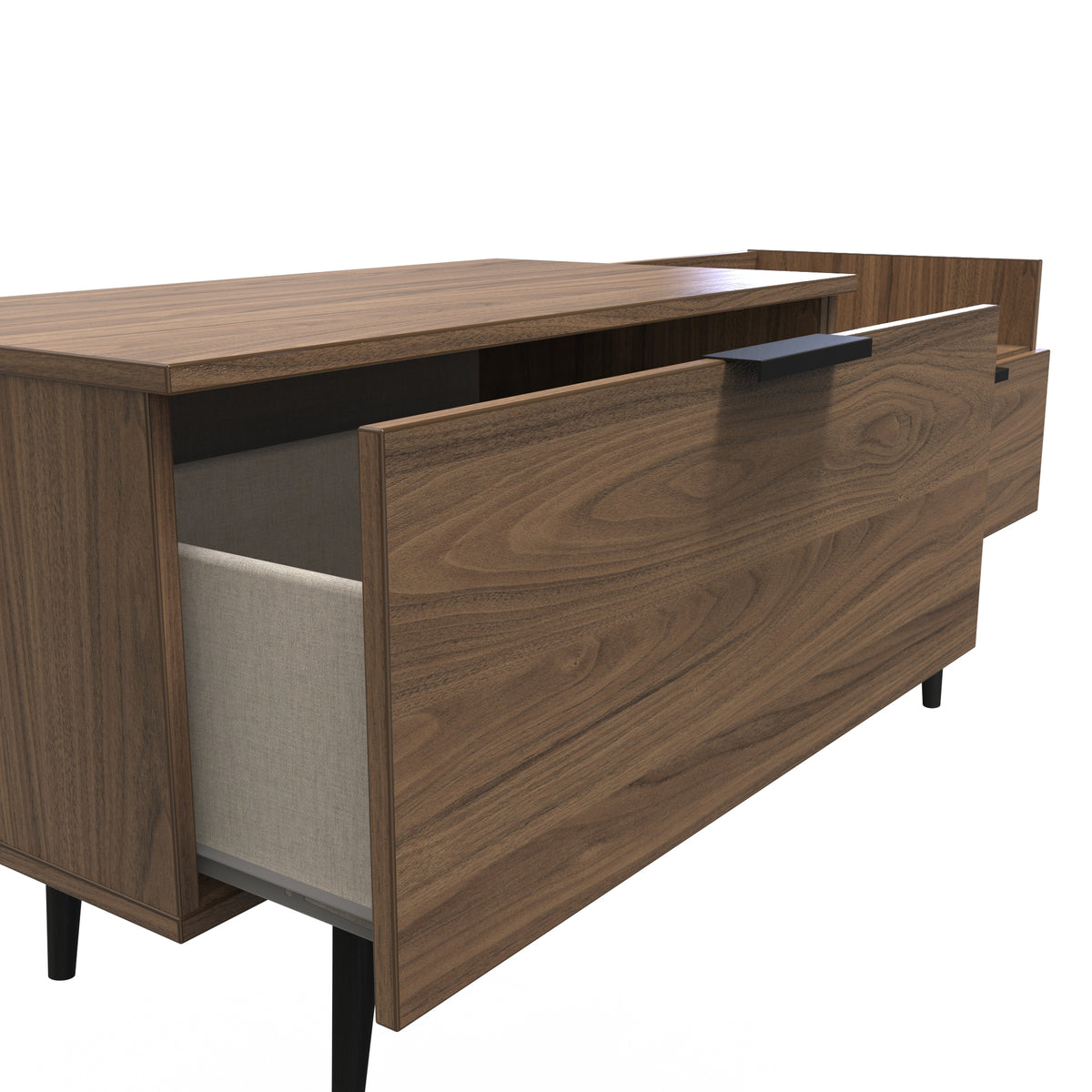 Hong Kong (Black Legs) TV Console Unit
