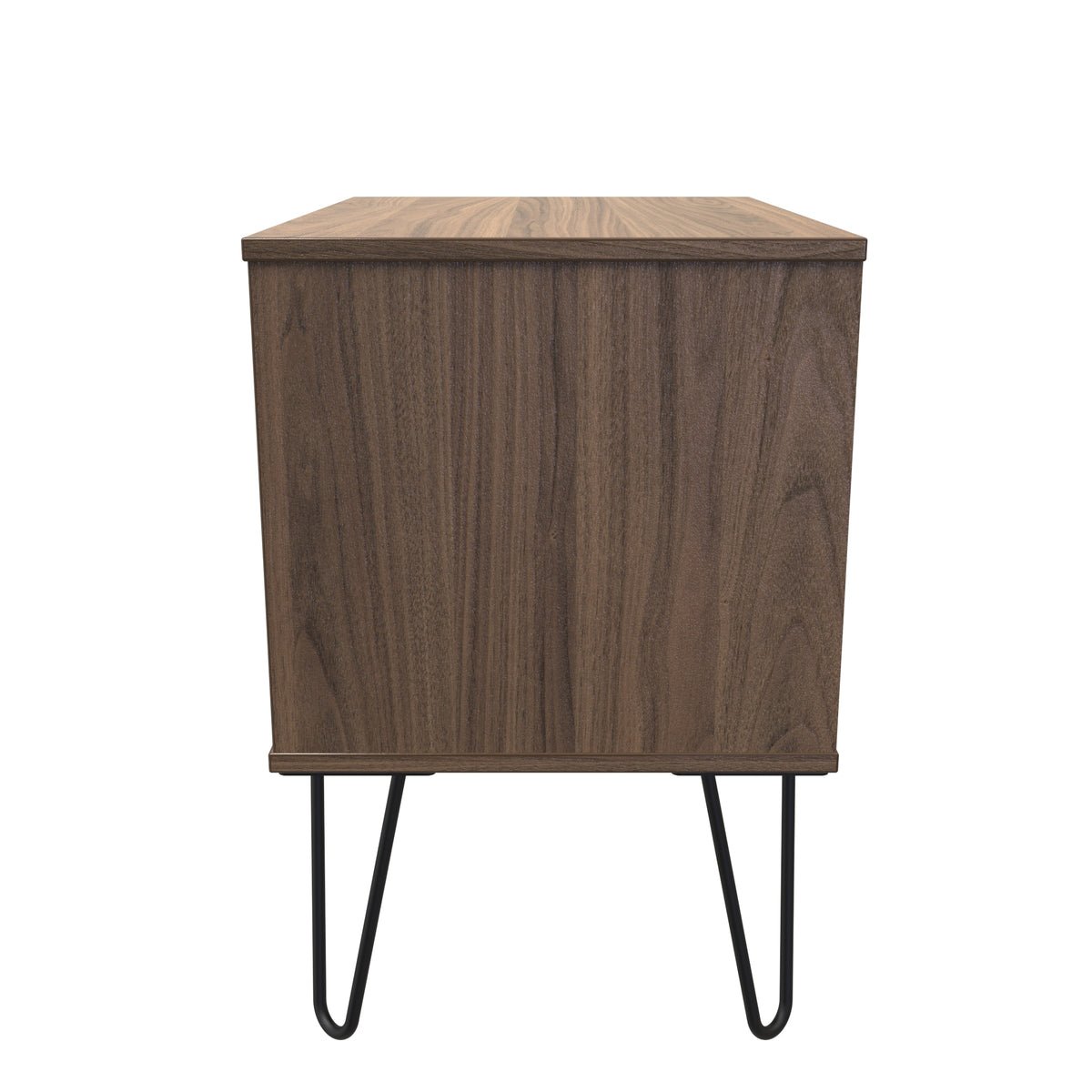 Hong Kong (Black Hairpin Legs) 2 Drawer Midi Chest