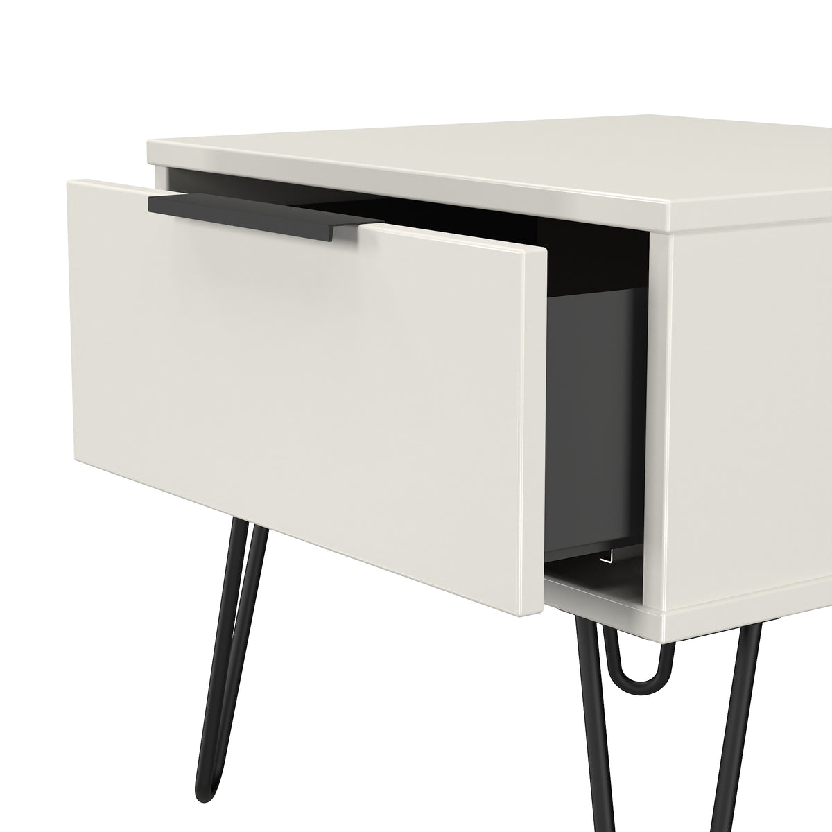 Hong Kong 1 Drawer Bedside Cabinet with Legs
