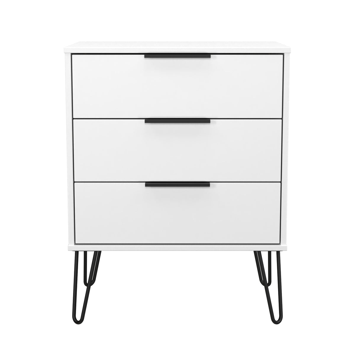 Hong Kong 3 Drawer Midi Chest with Legs